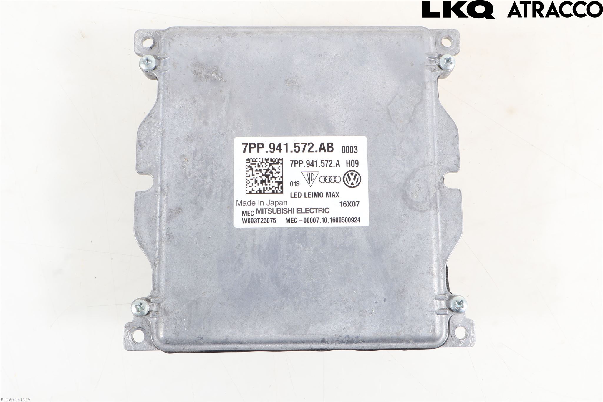 Audi A4/S4 B9 16-19 Styrenhet Strålkastare