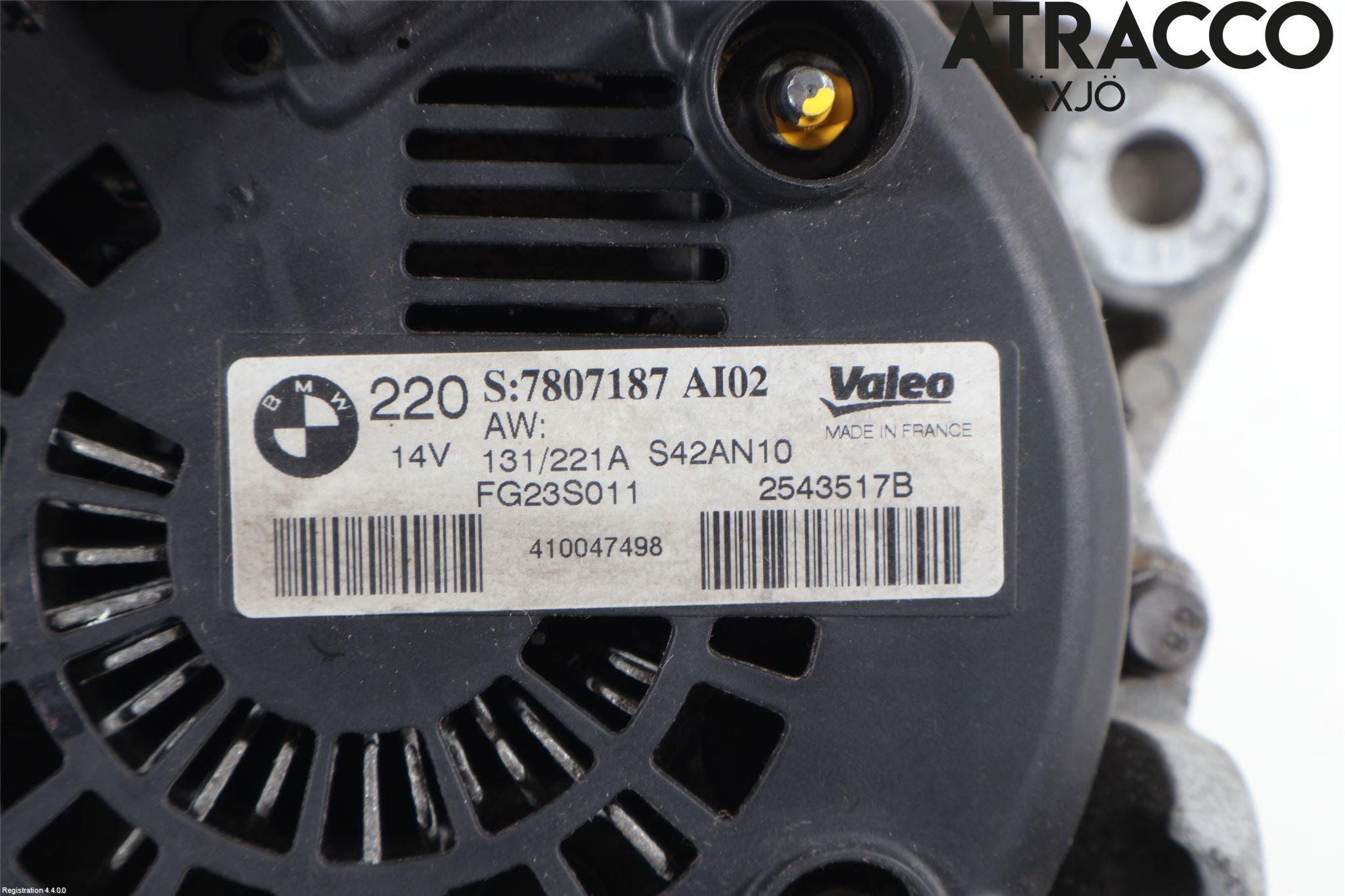 BMW 5 F10/F11/F18 09-17 Generator