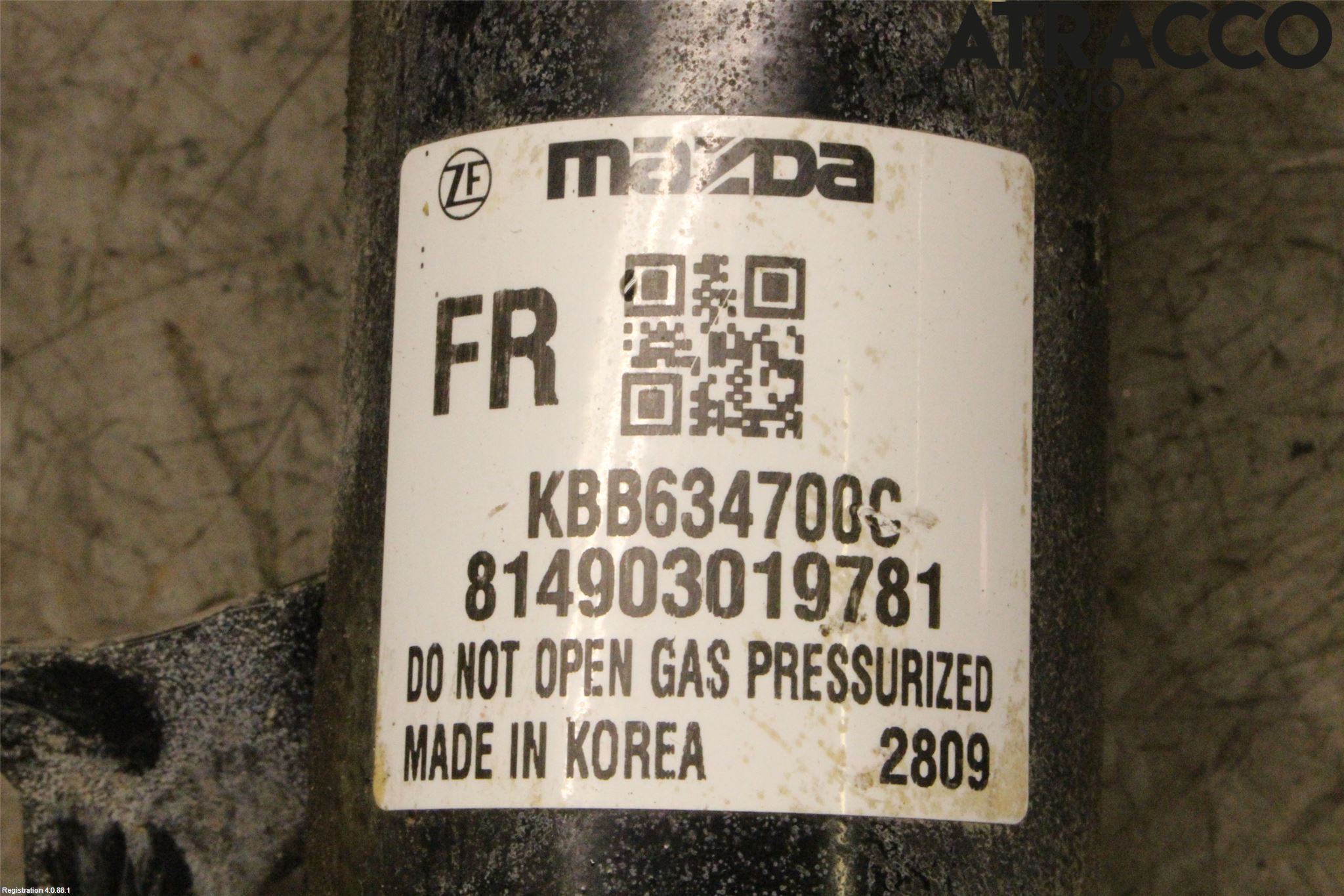 Mazda CX-60 22- Fjäderben Fram Höger