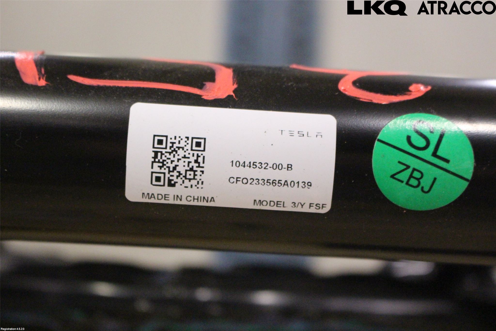 Tesla MODEL Y 21- Framvagnsbalk