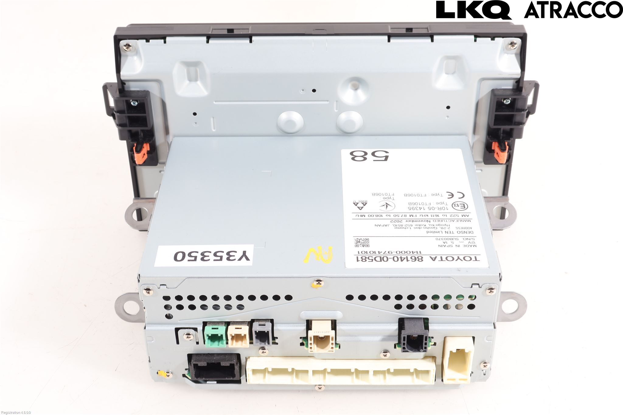 Toyota YARIS XP21 20- Cd Radio - Multimediapanel