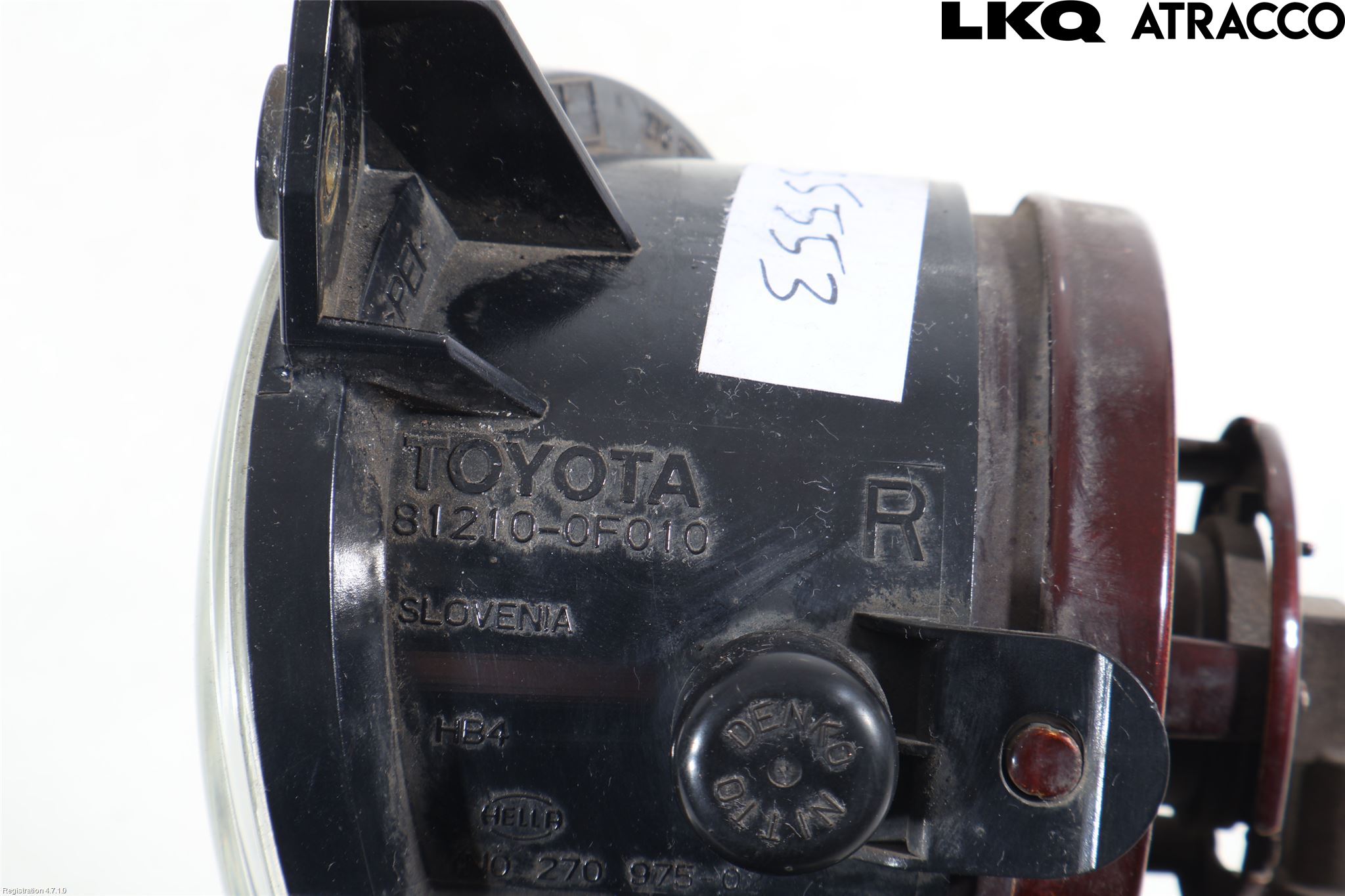 Toyota COROLLA VERSO 04-07 Dimljus-Varselljus Fram