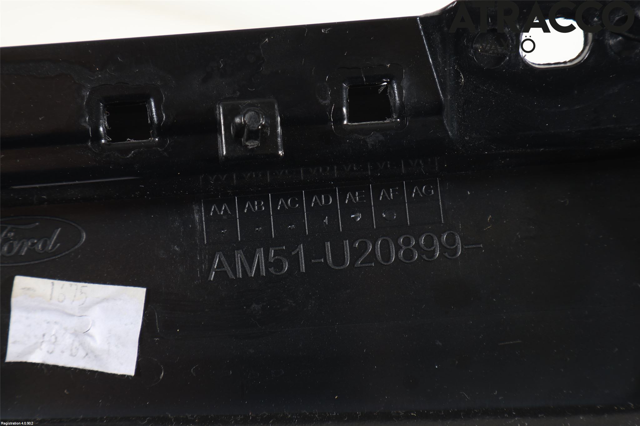 Ford C-MAX II  11-14 Dörr Dekorlist Fram Vä