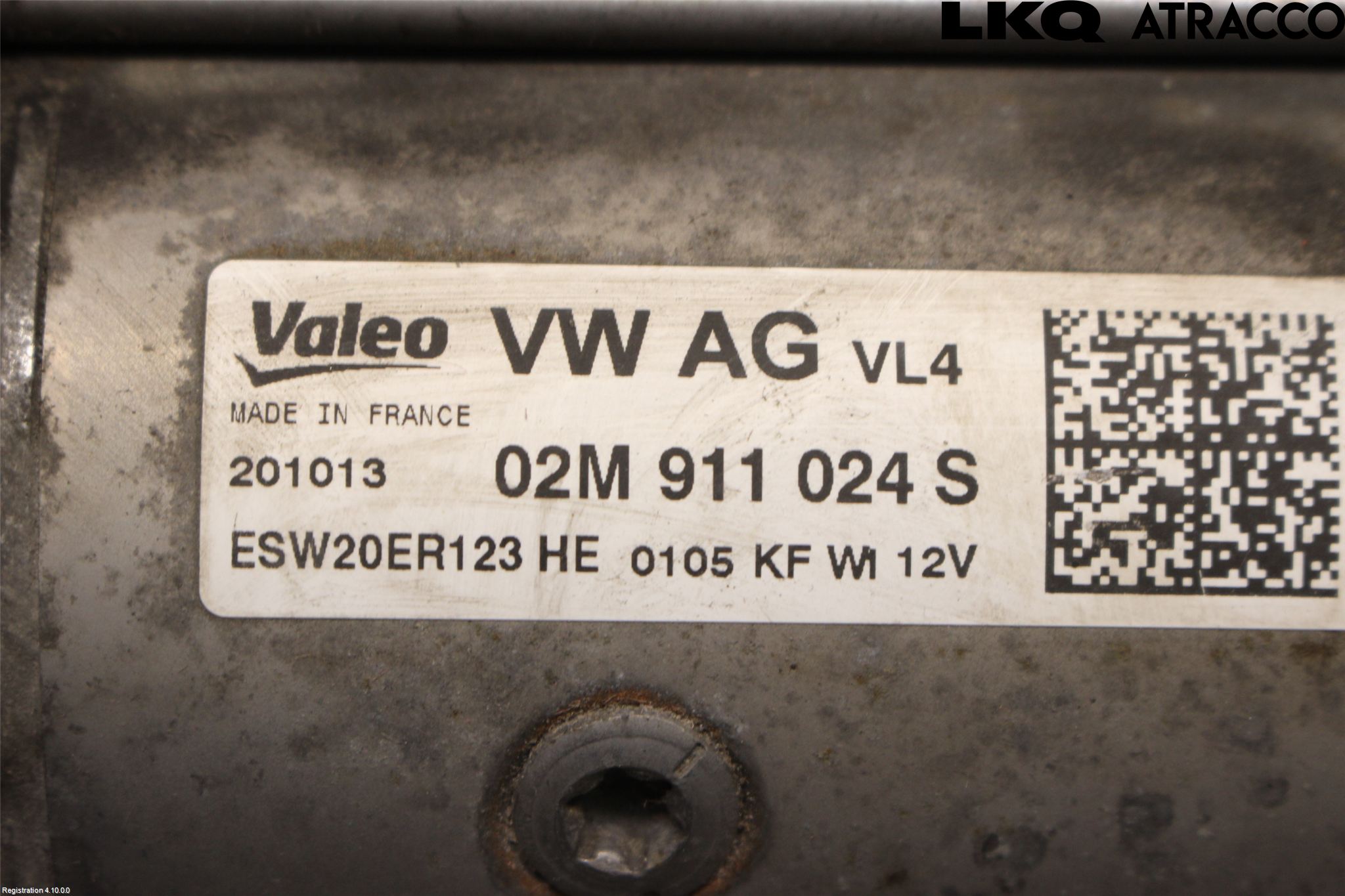 Volkswagen VW GOLF / E-GOLF VII 13-20 Startmotor Diesel