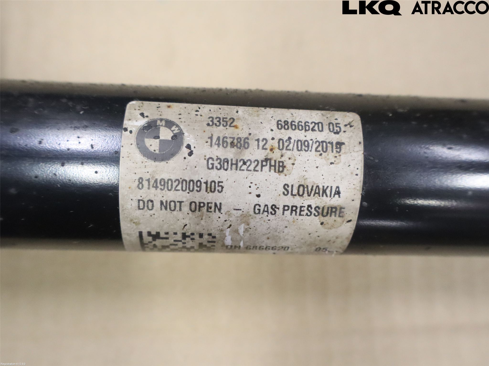 BMW 5 G30/G31/F90 17-23 Fjäderben Bak Höger