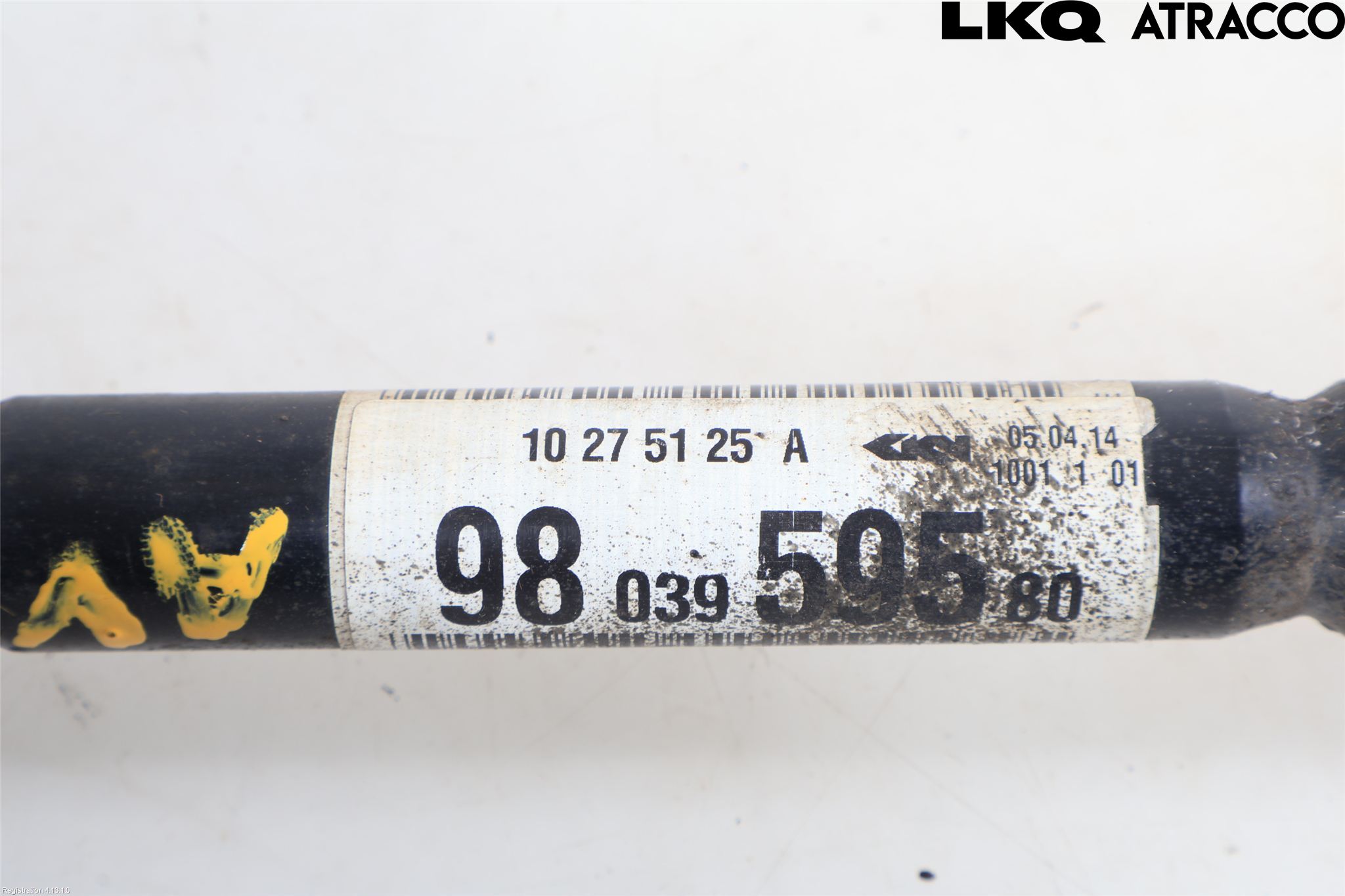Peugeot 208 12-15 Drivaxel Fram Vänster