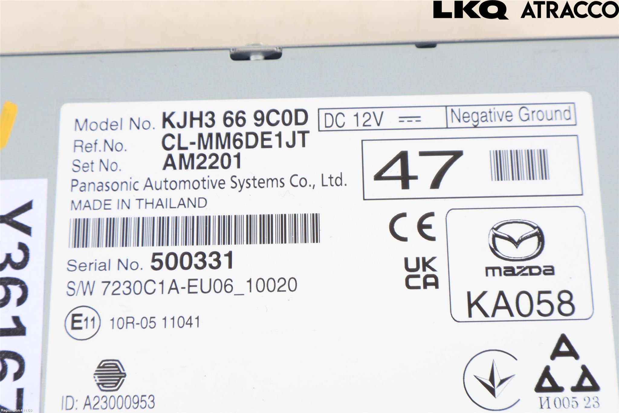 Mazda CX-80 24- Styrenhet Multimedia