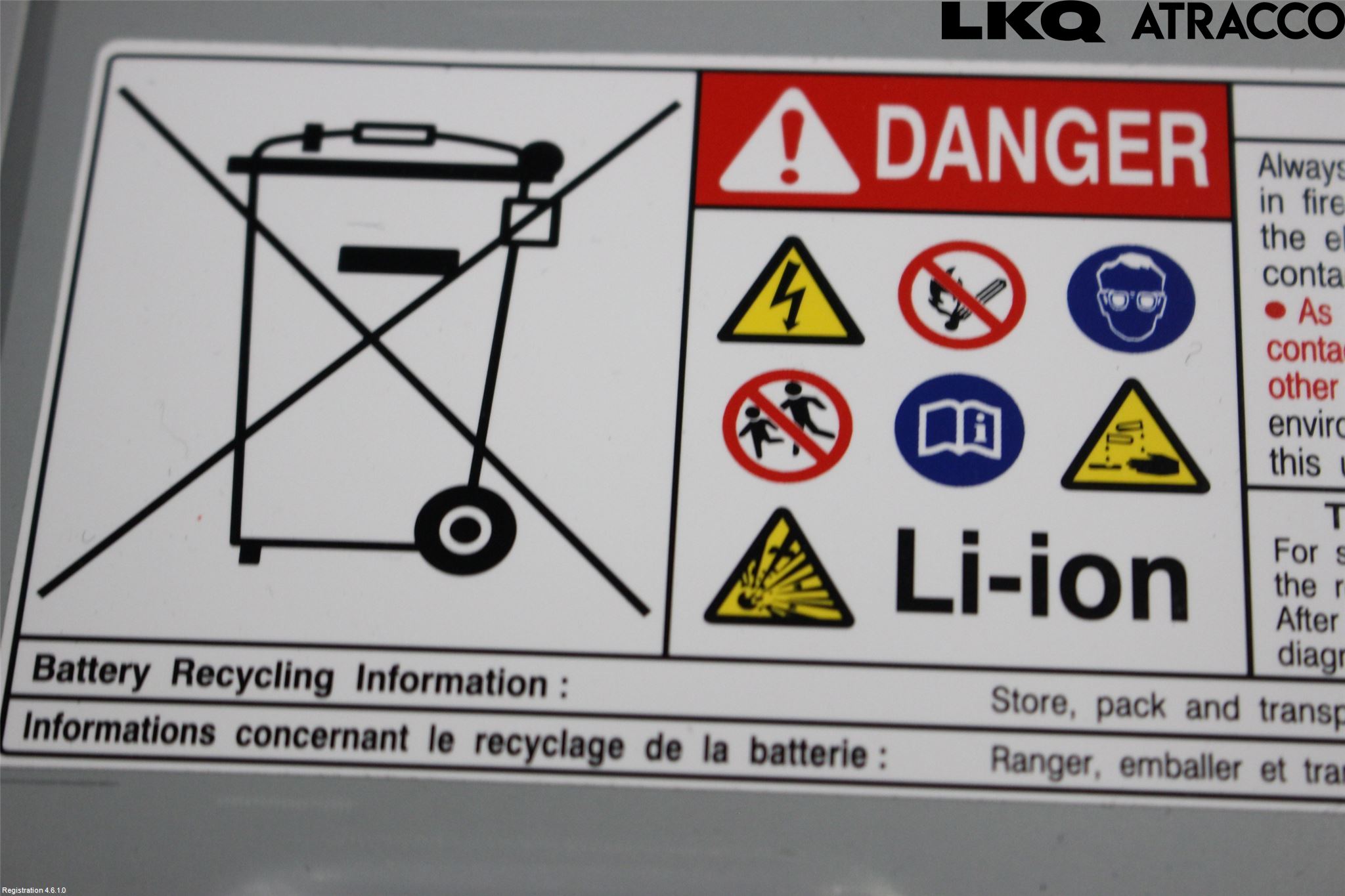 Toyota COROLLA 19- Batteri Högspänning