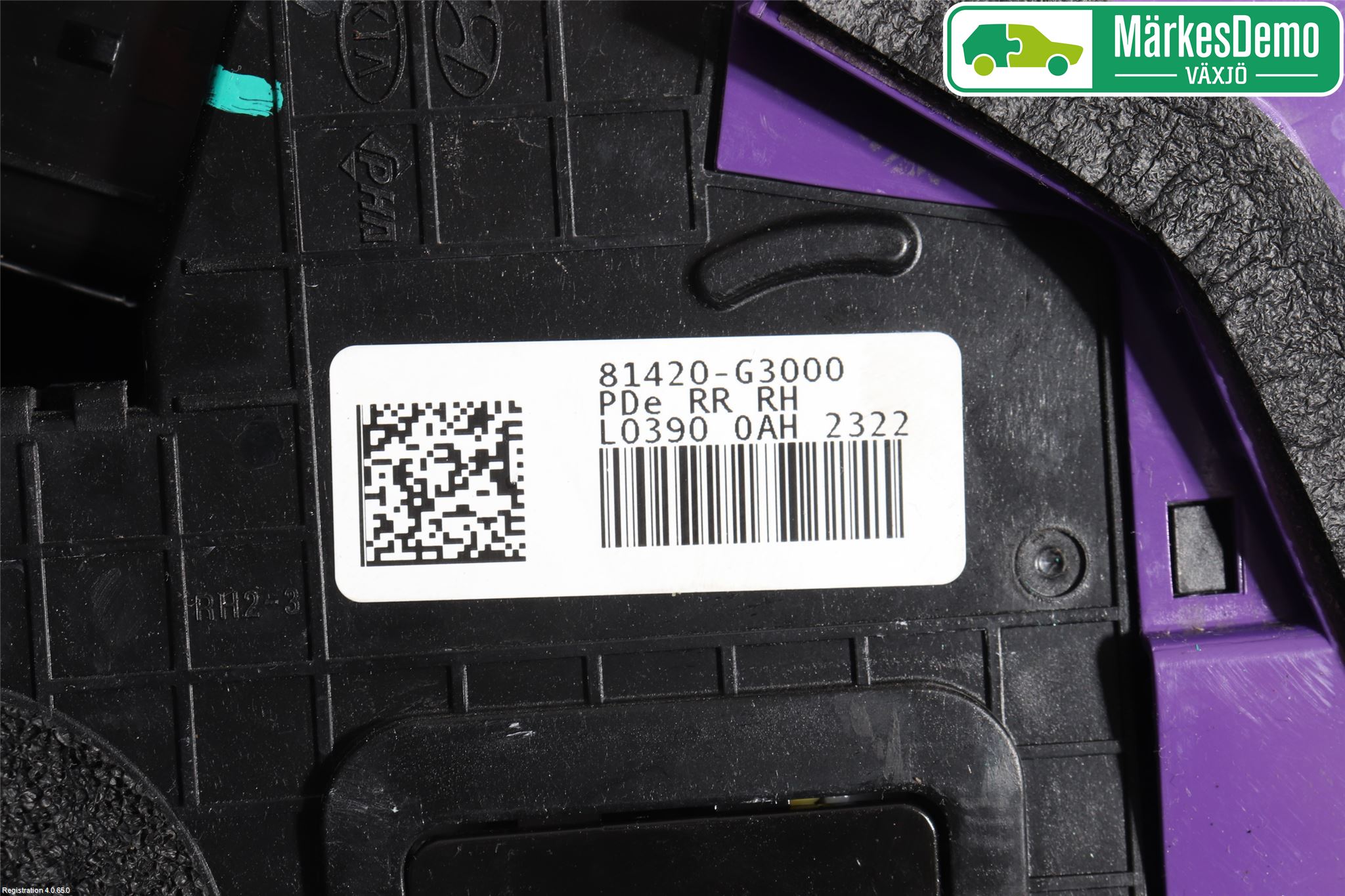 Hyundai i30 PD 17- Låskista-Dörrlås