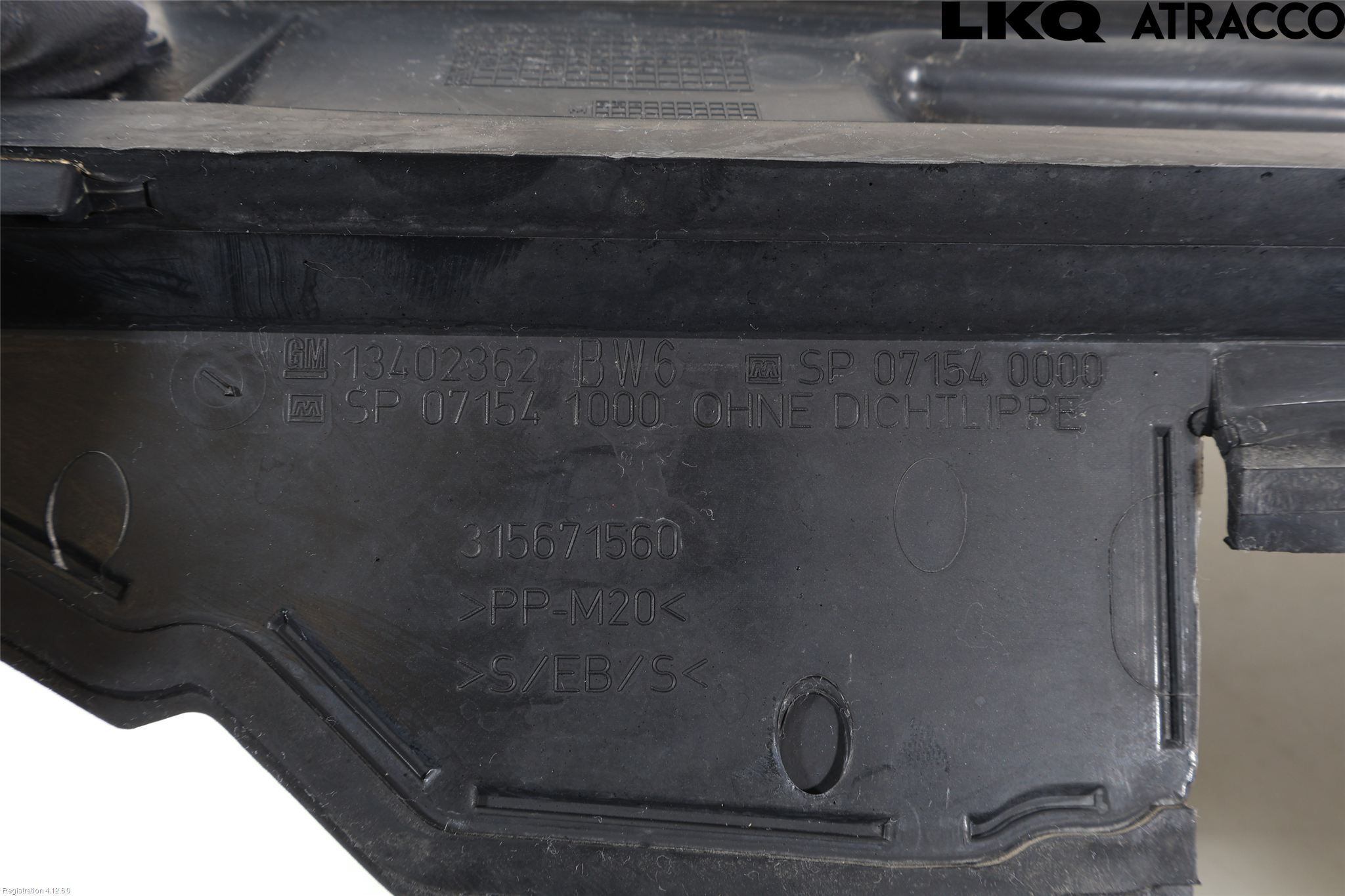 Opel ASTRA J 10-15 Deflektor Plåt-Plast Kylning