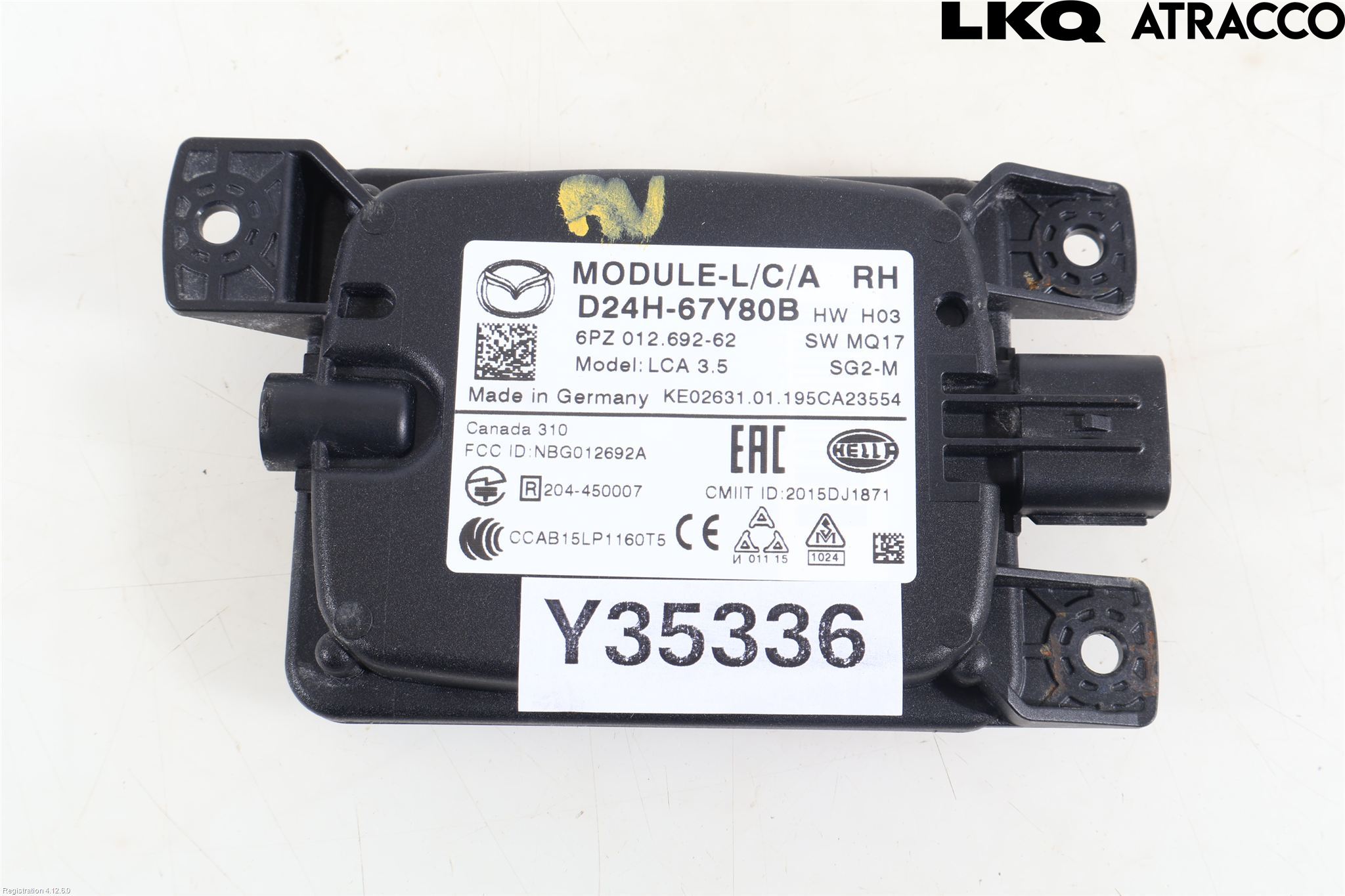 Mazda CX-3 Sensor Aktivt Kollisionsskydd