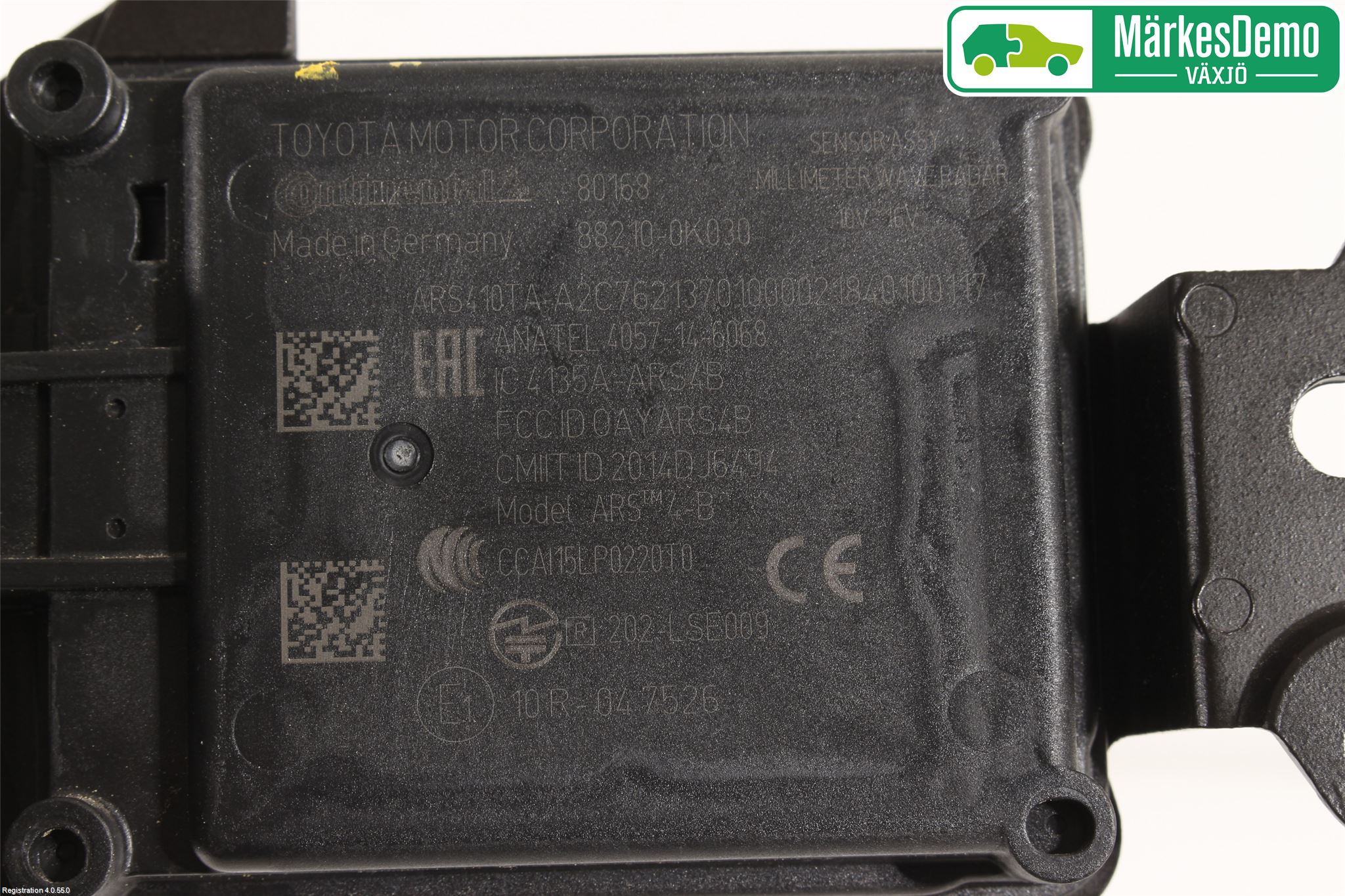 Toyota HILUX 16- Sensor Aktivt Kollisionsskydd