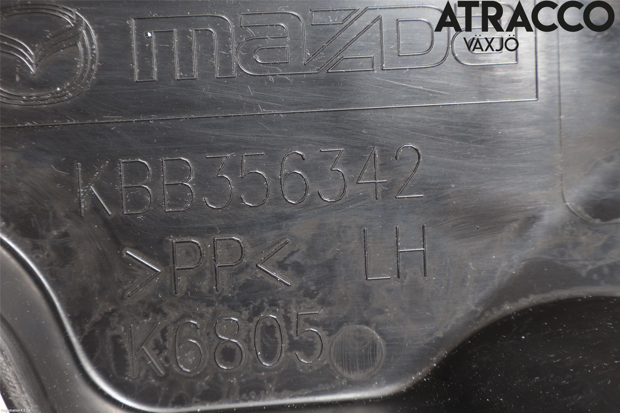 Mazda CX-60 22- Hasplåt Plåt-Plast