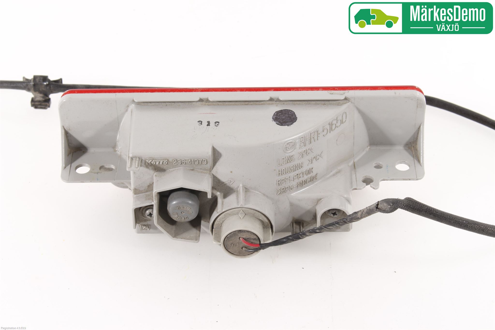 Mazda 3 III 14-19 Dimljus/Reflex Bak