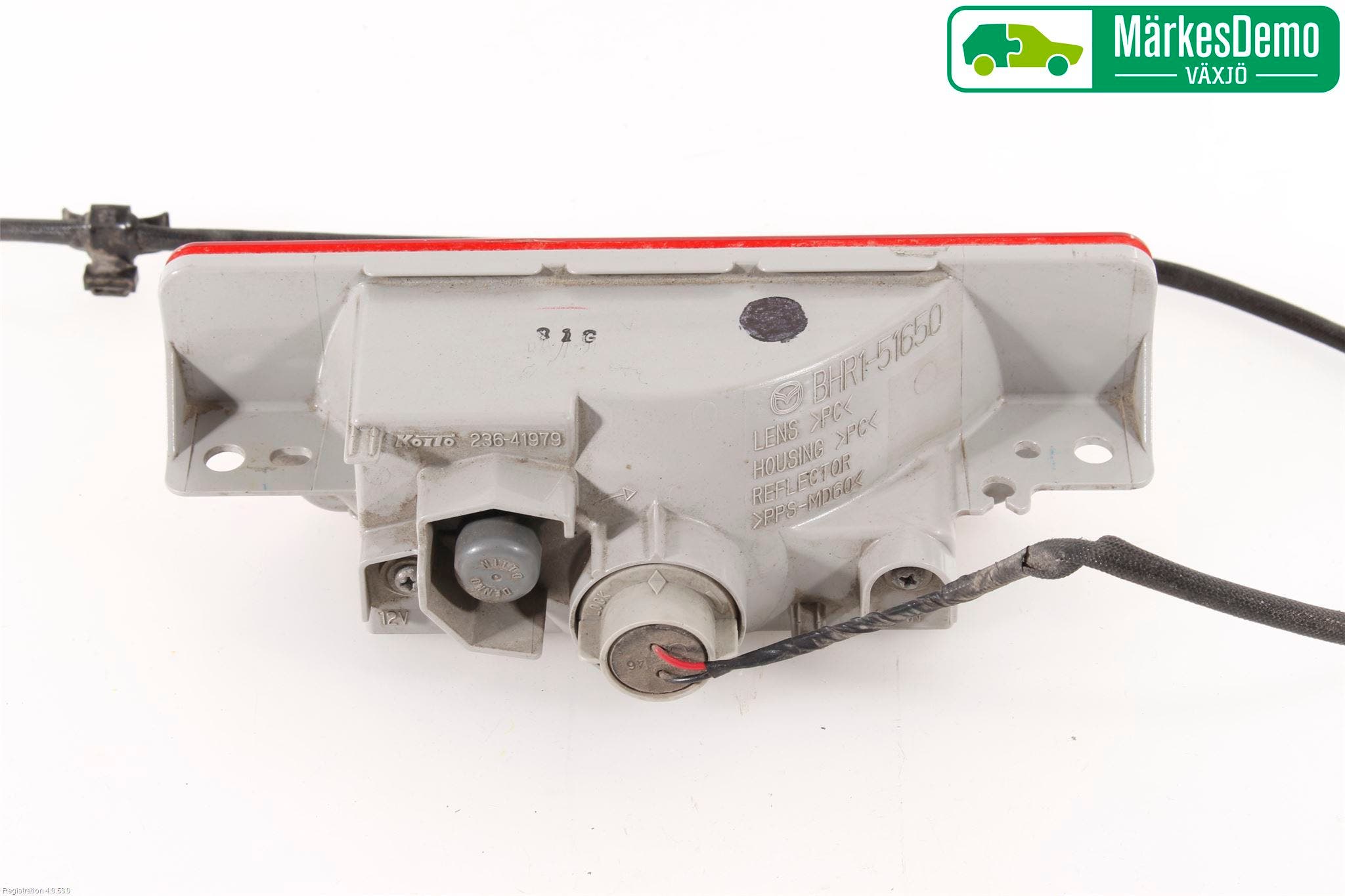 Mazda 3 III 14-19 Dimljus/Reflex Bak