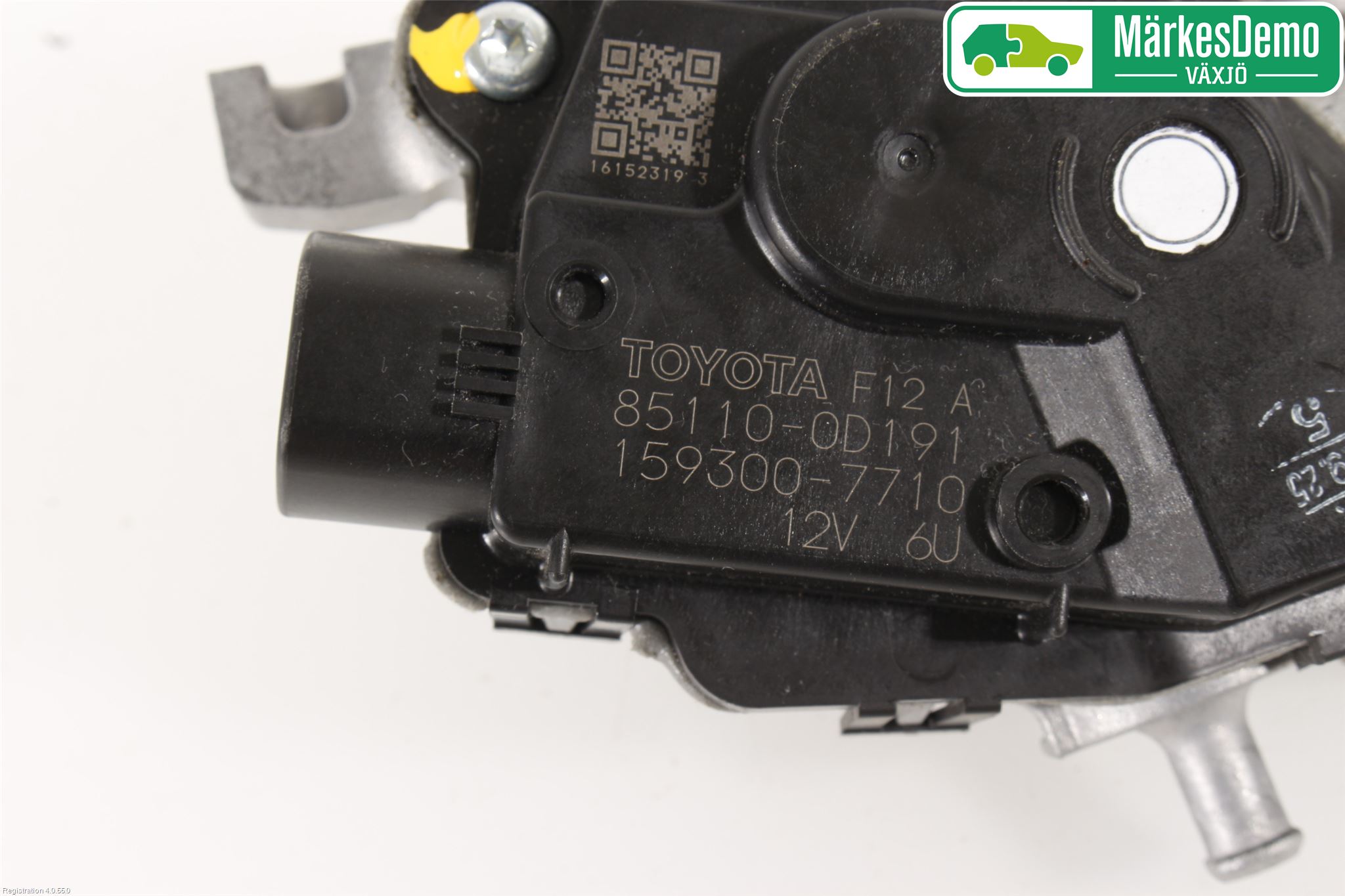 Toyota YARIS XP130 15-20 Torkarmotor Vindruta