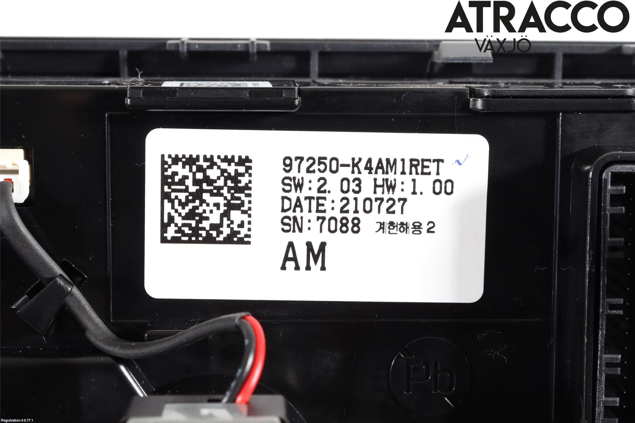 Hyundai KONA/ELECTRIC OS 18-23 Ac Styrenhet Ac Manöveren