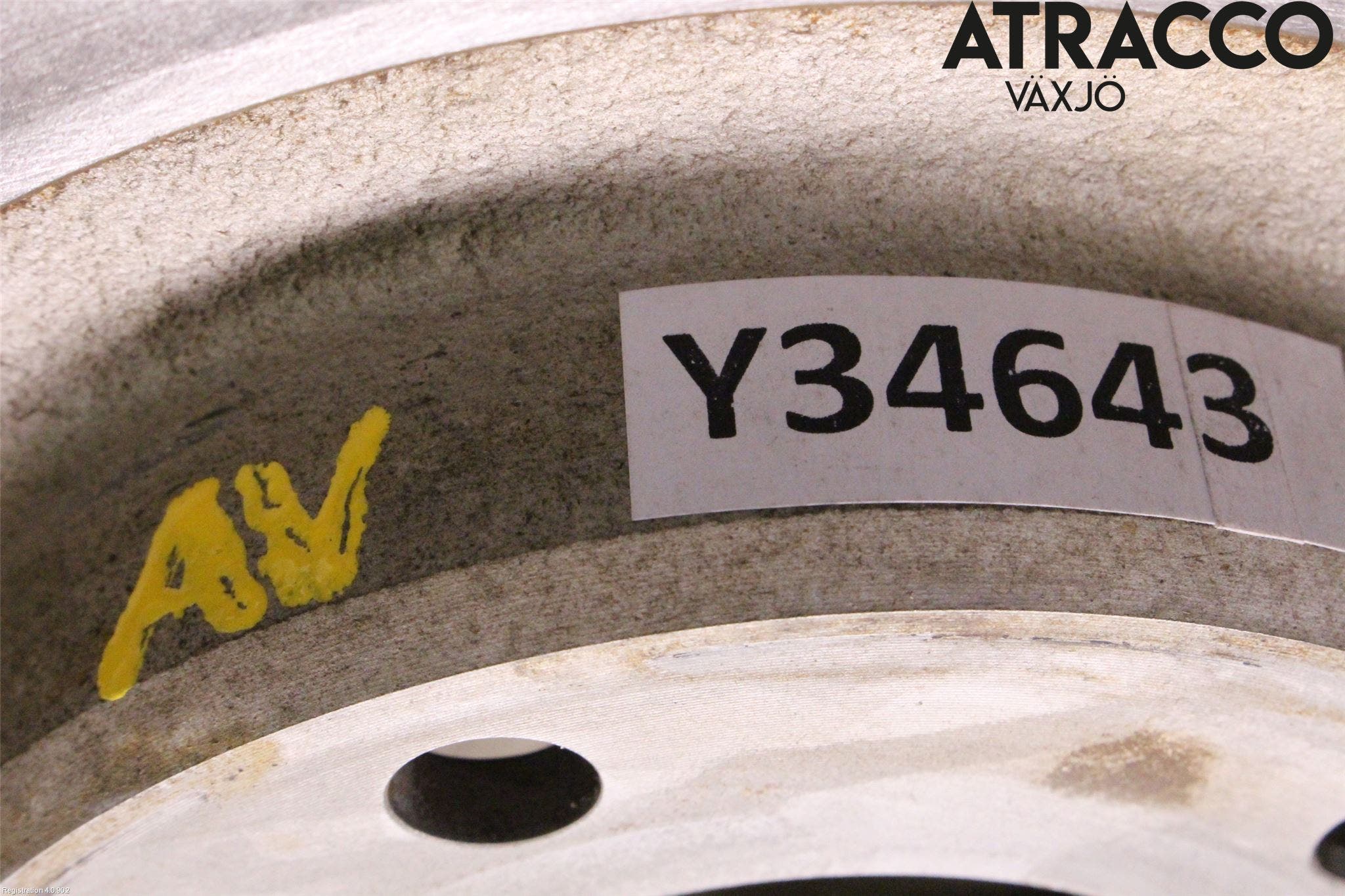 Peugeot 3008 17-24 Bromsskiva Bak