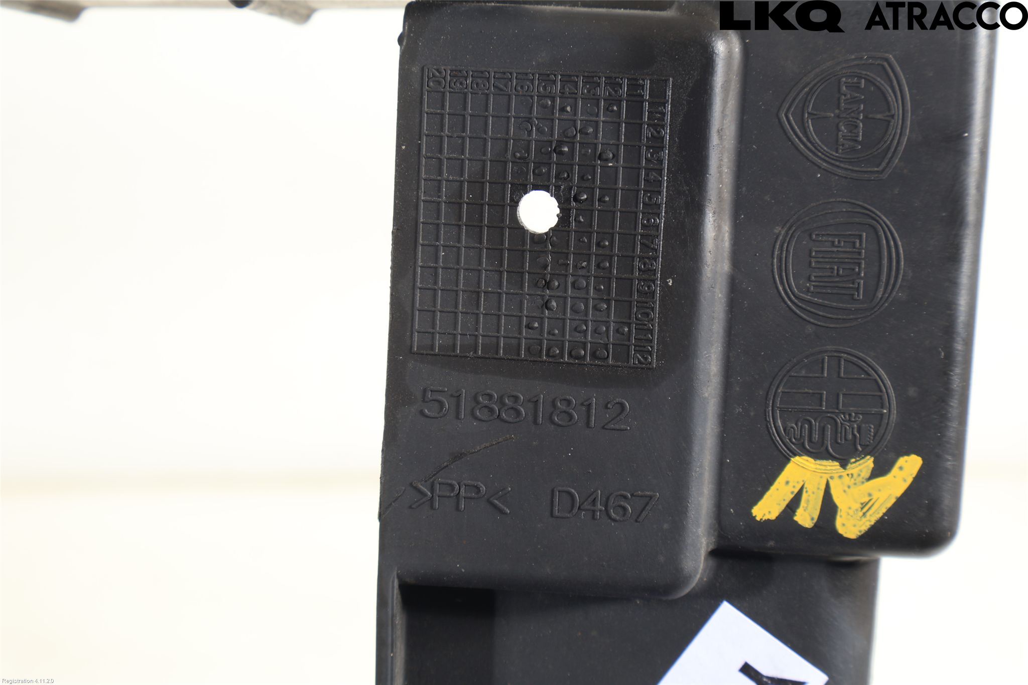 Fiat 500L 13-19 Deflektor Plåt-Plast Kylning