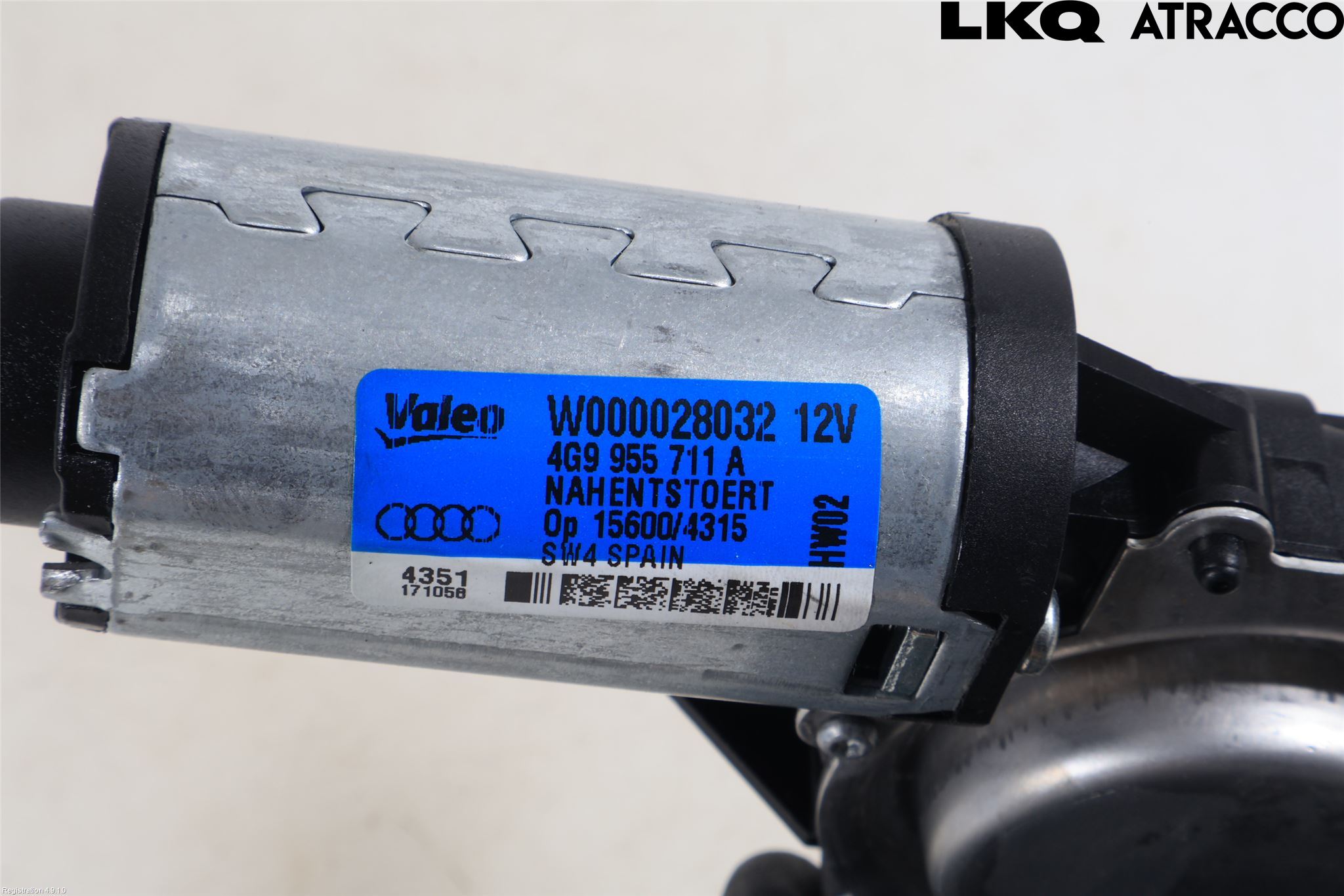Audi A6/S6 4G 11-18 Torkarmotor Baklucka