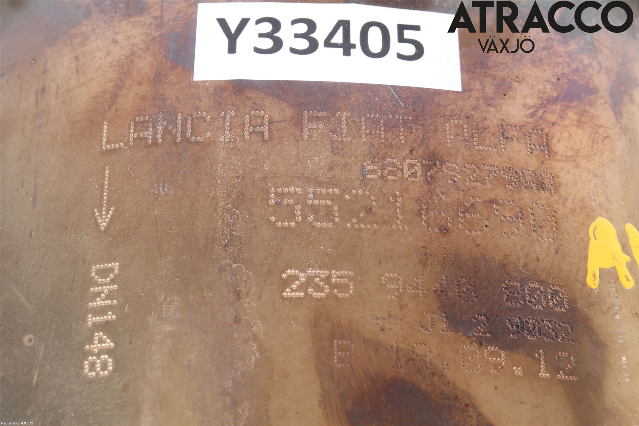 Fiat FREEMONT Avgas Partikelfilter