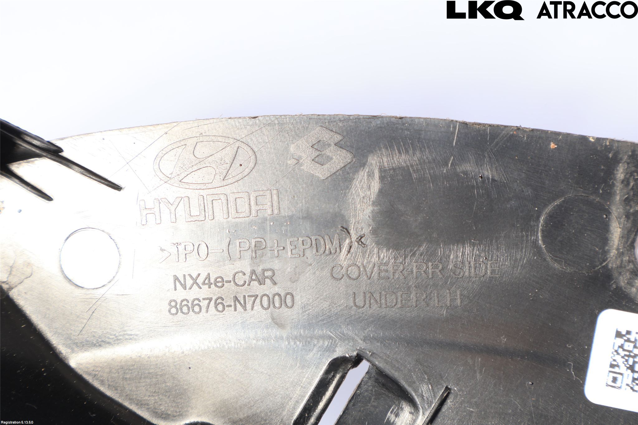 Hyundai TUCSON 05- Hasplåt Plåt-Plast