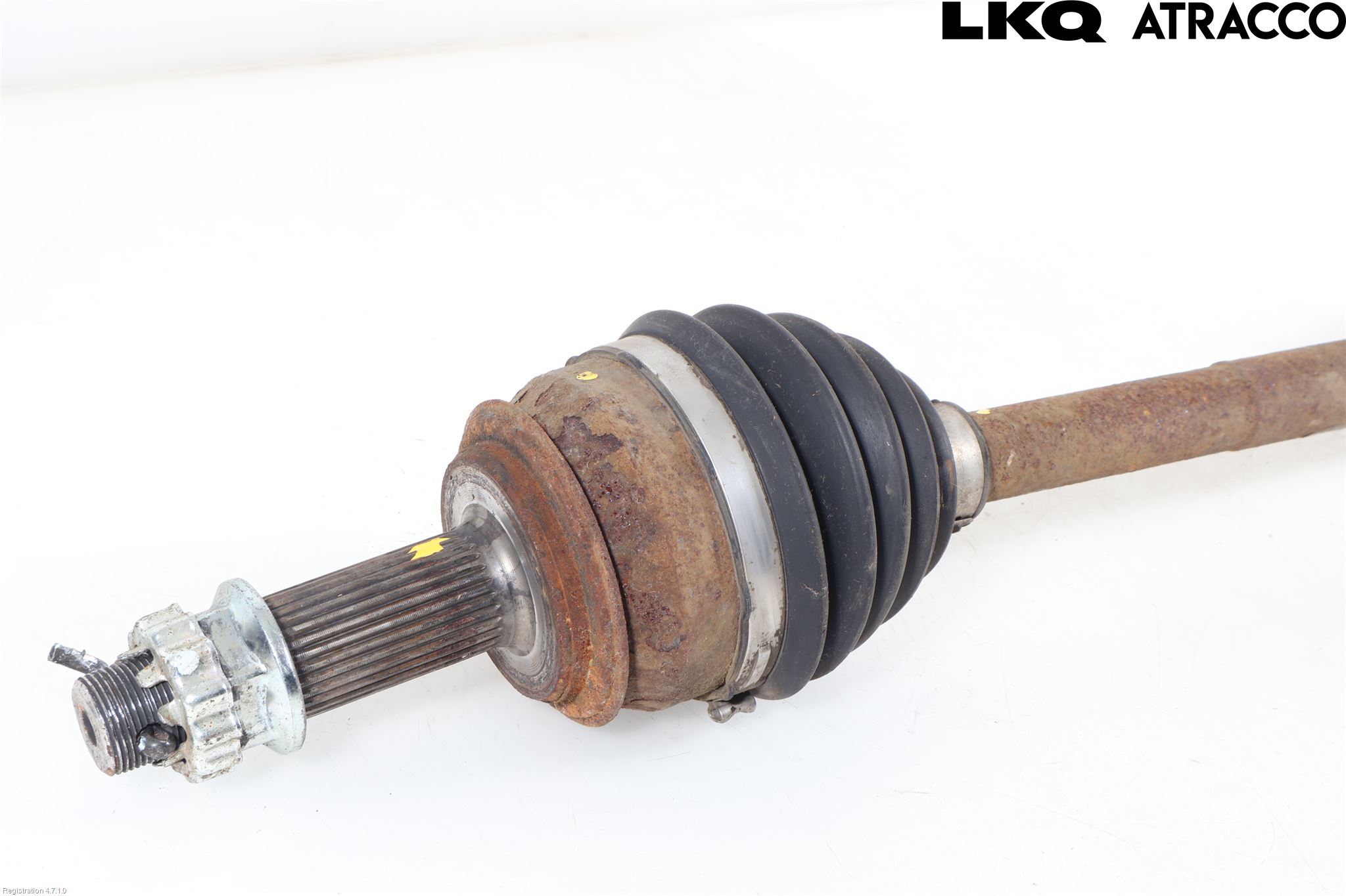 Nissan QASHQAI 14-17 Drivaxel Fram Vänster