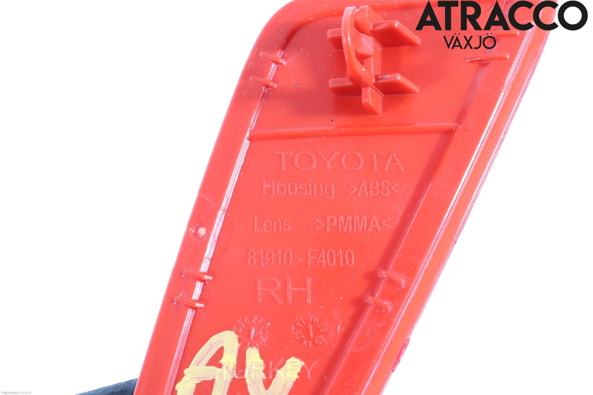 Toyota C-HR 16-23 Dimljus/Reflex Bak