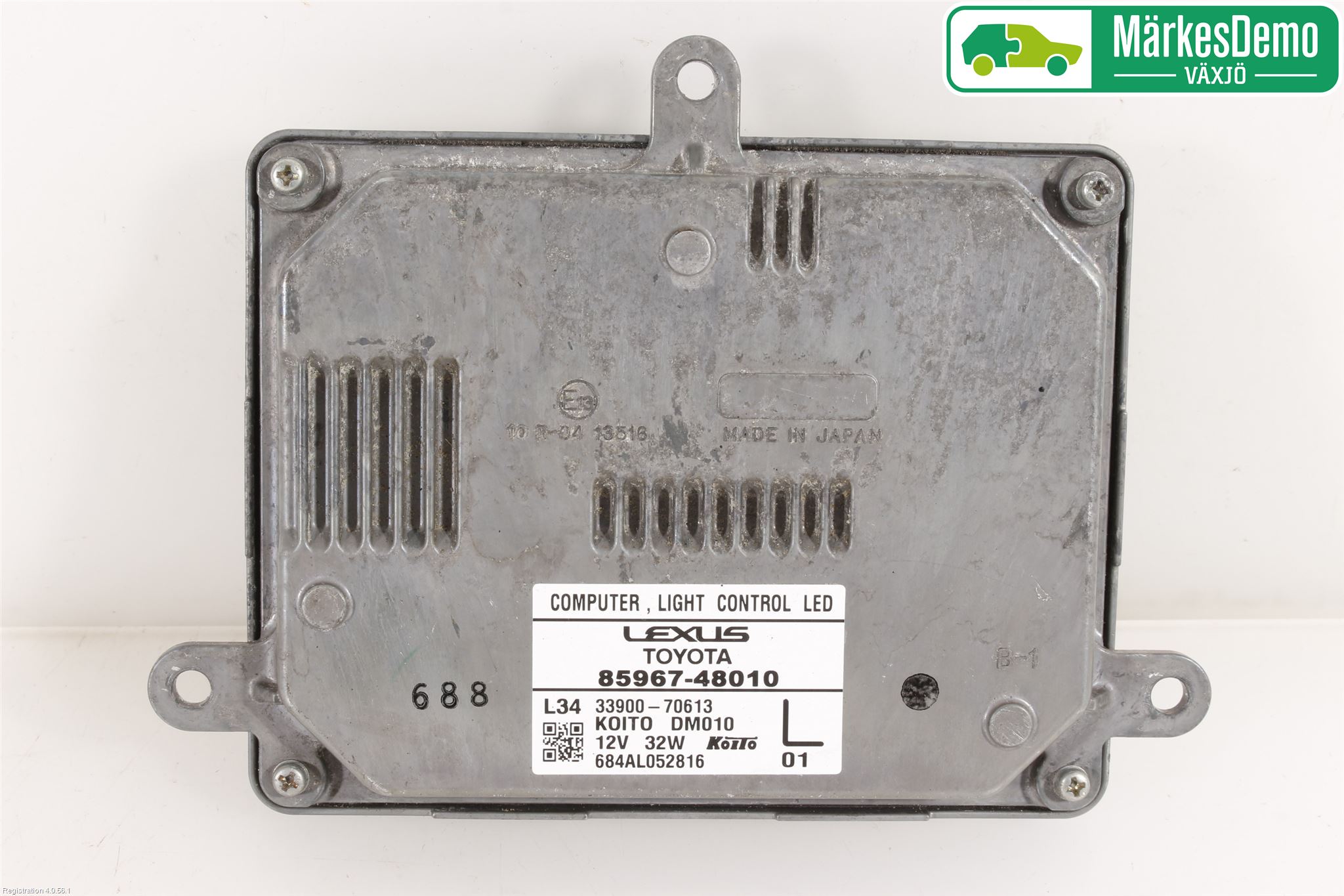 Lexus RX AL20 16-22 Styrenhet Strålkastare