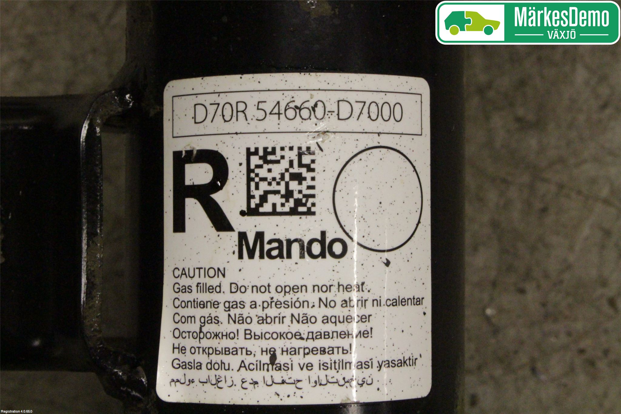 Hyundai TUCSON 05- Fjäderben Fram Höger