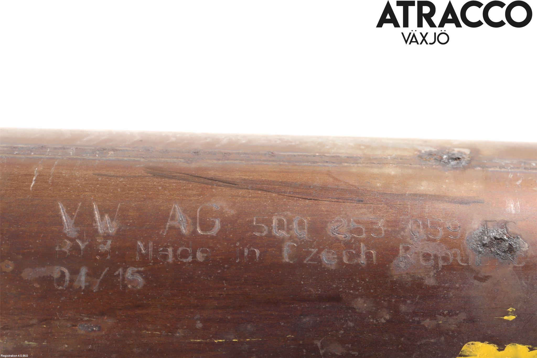 Audi A3/S3 8V 13-20 Avgas Främre Rör