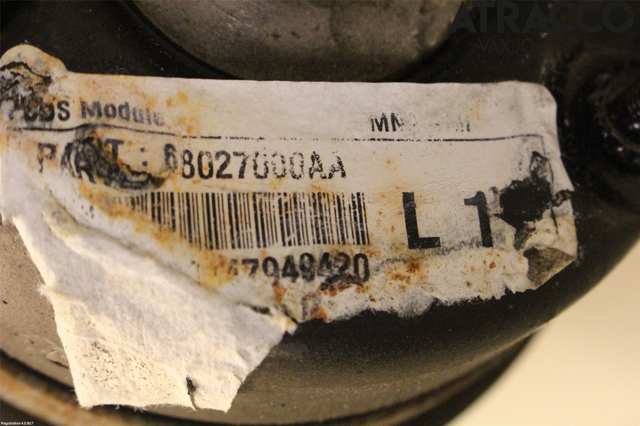 Jeep GRAND CHEROKEE 10-20 Fjäderben Fram Vänster