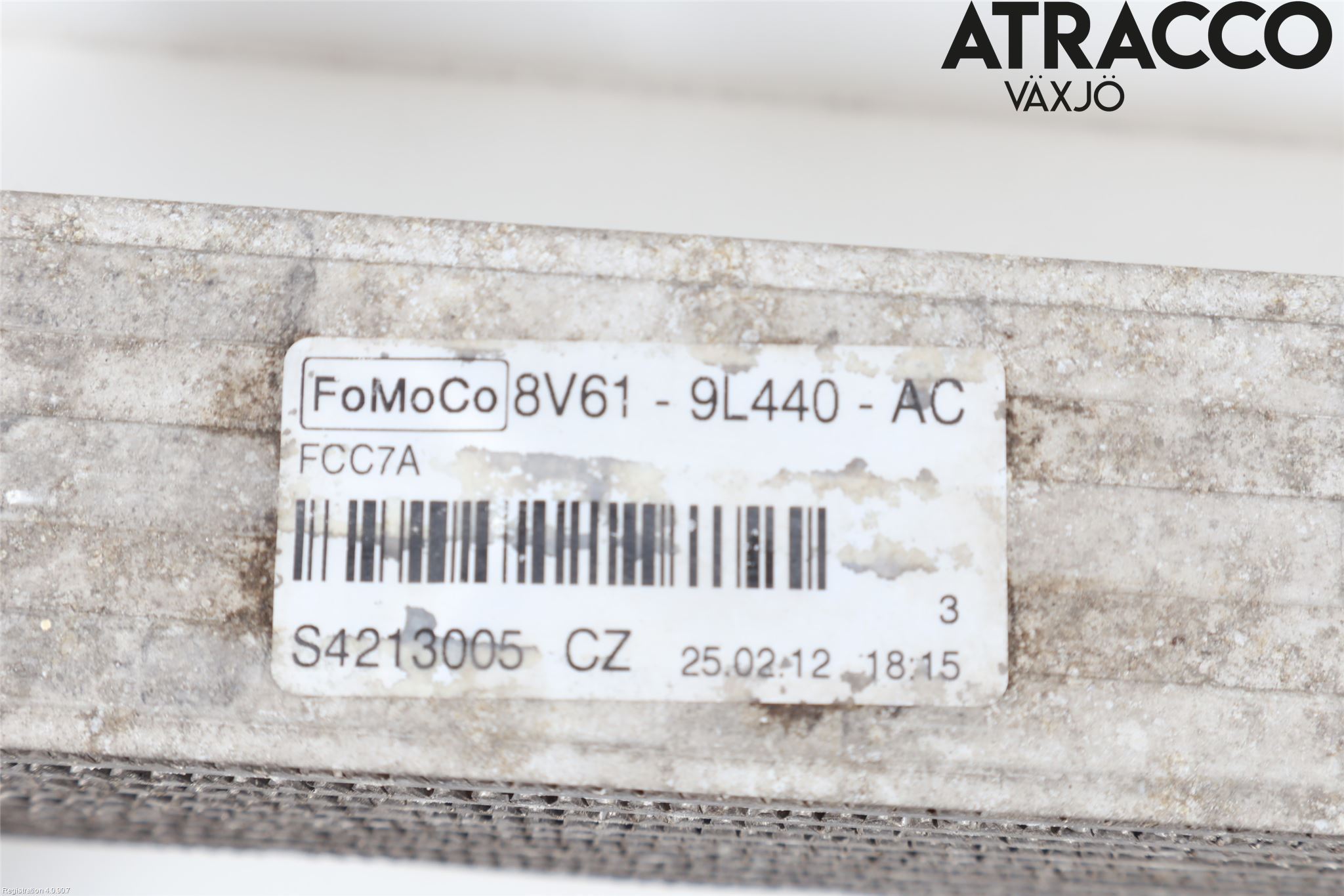 Ford GRAND C-MAX  11-14 Laddluft-Intercooler Kyl