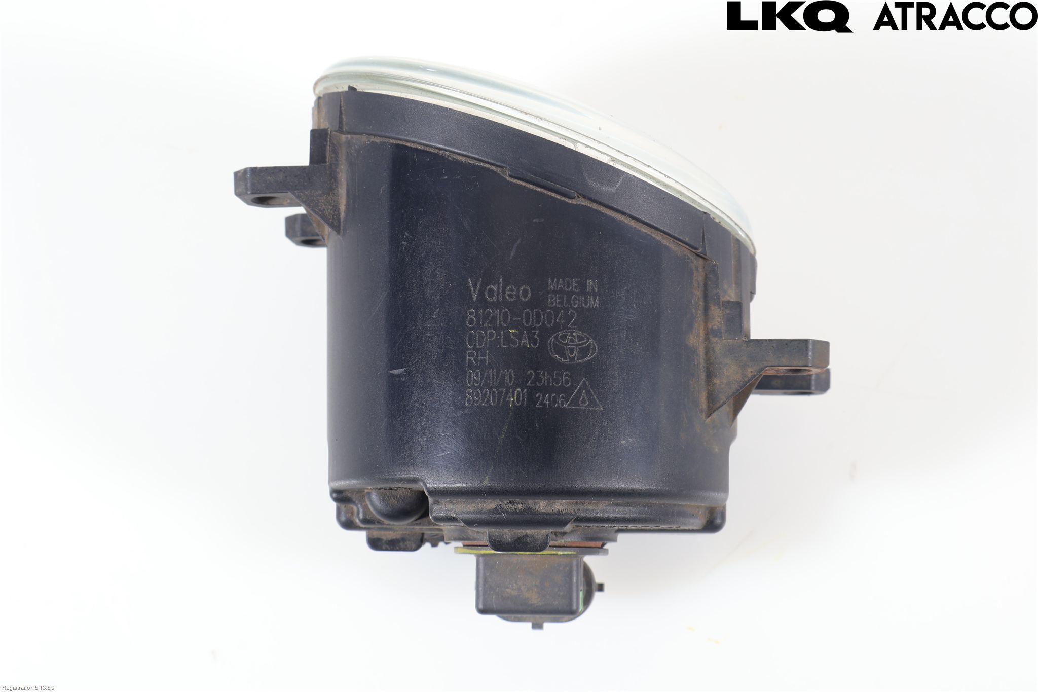 Toyota AURIS 10-12 Dimljus-Varselljus Fram