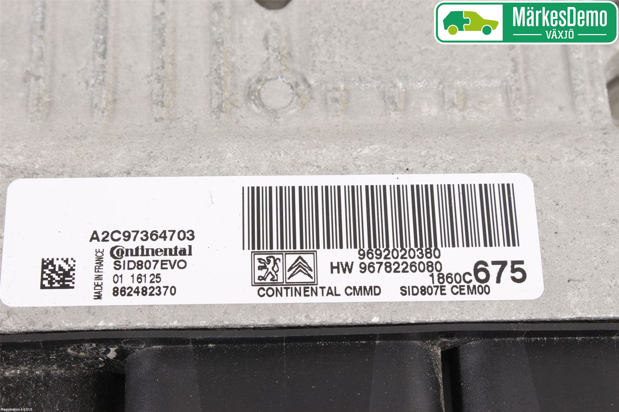 Mitsubishi ASX 10-22 Styrenhet Insprut Bensin