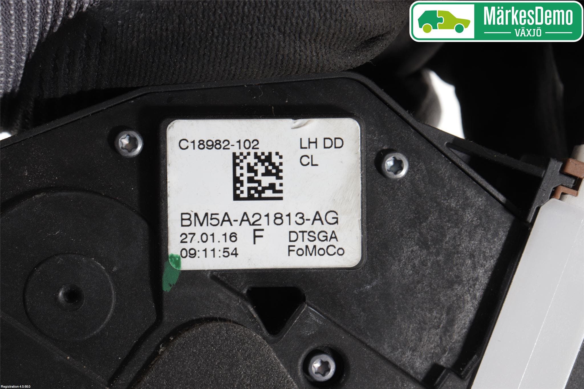 Ford MONDEO 15-22 Låskista-Dörrlås