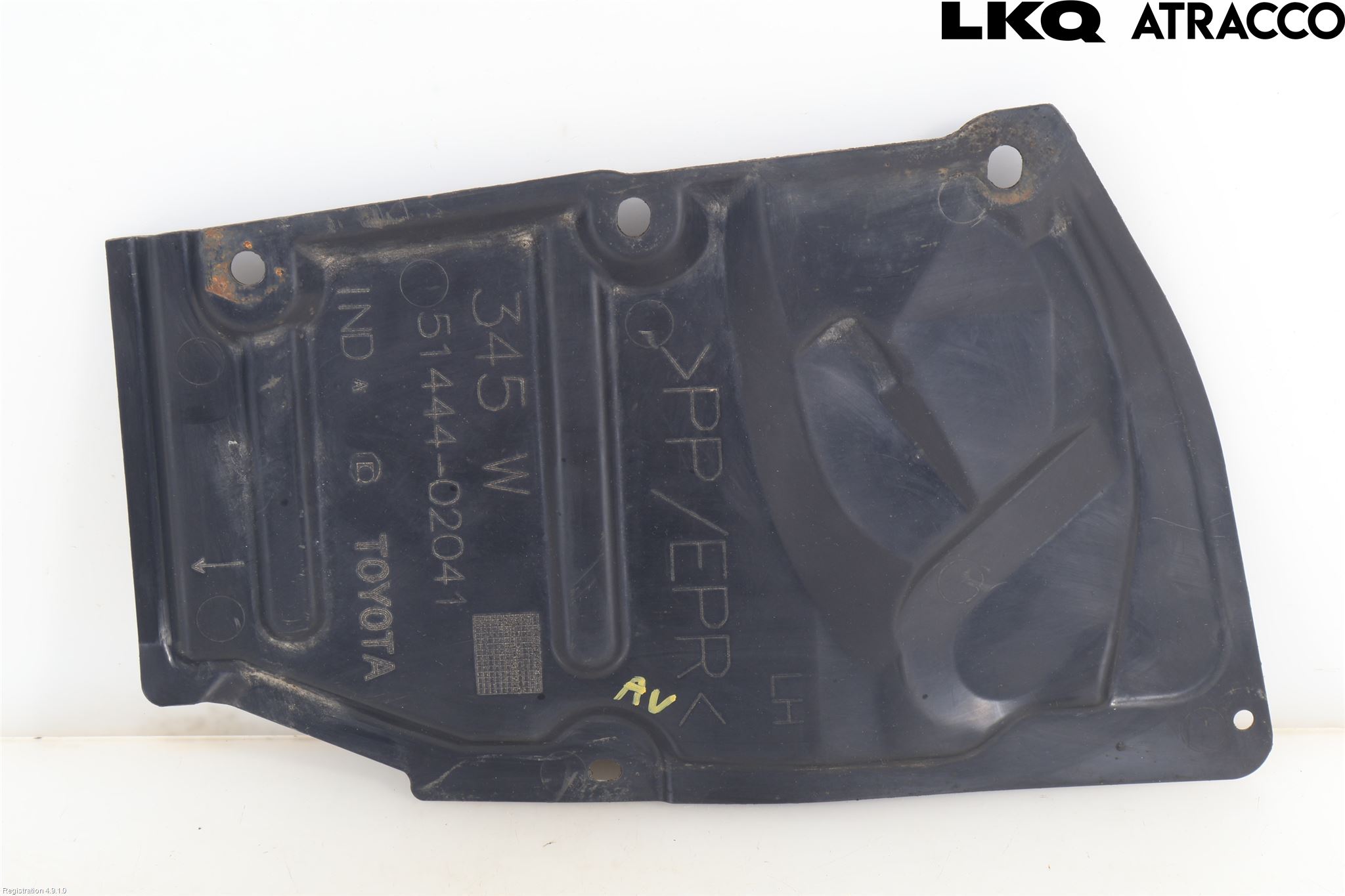 Toyota AVENSIS 09-15 Hasplåt Plåt-Plast