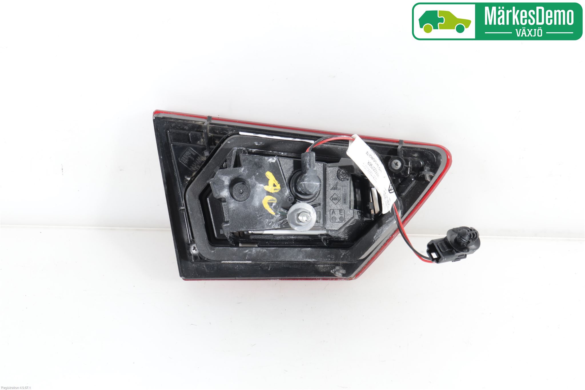 Renault CLIO IV 12-16 Bakljus Lucka Hö