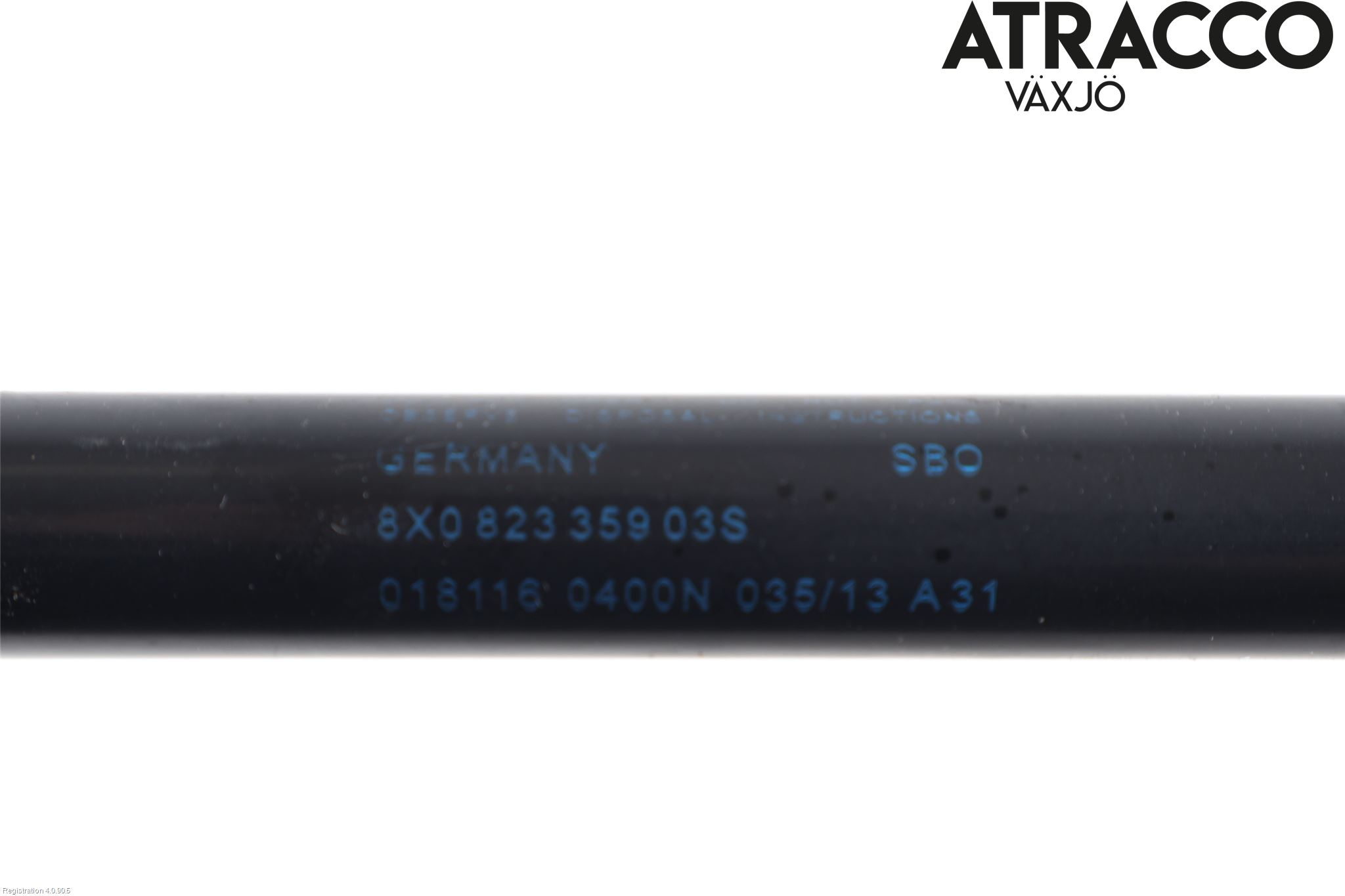 Audi A1/S1 11-18 Gasfjäder Motorhuv