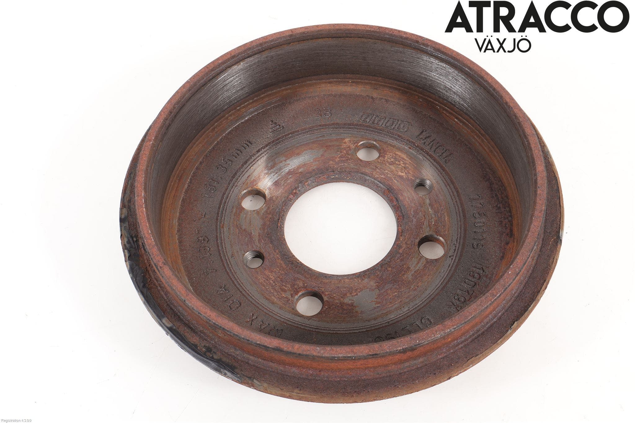 Fiat 500 07- Bromstrumma Bak