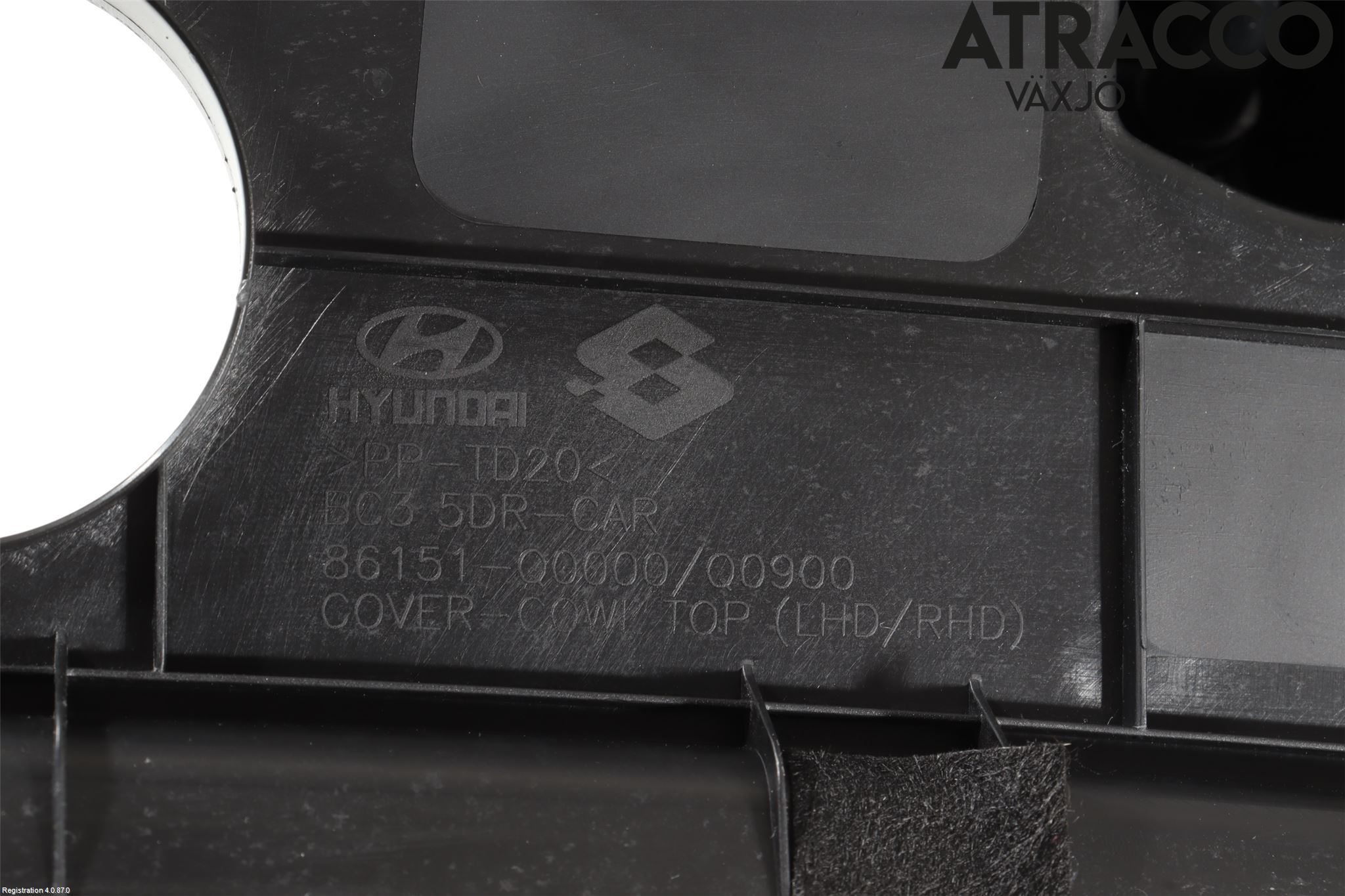 Hyundai BAYON BC3 21- Torpedplåt-Torpedplast