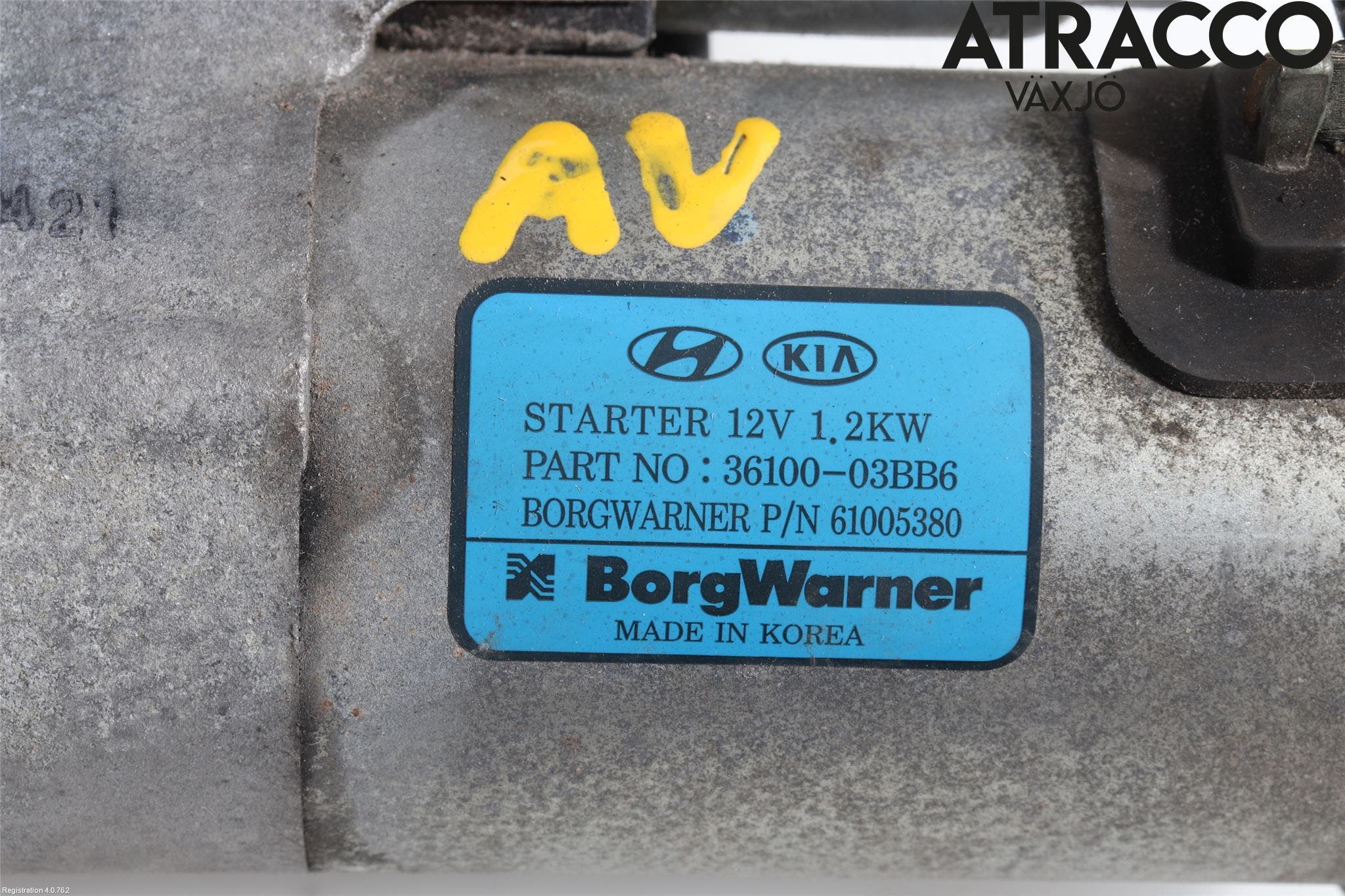 Hyundai i20 GB 15-20 Startmotor