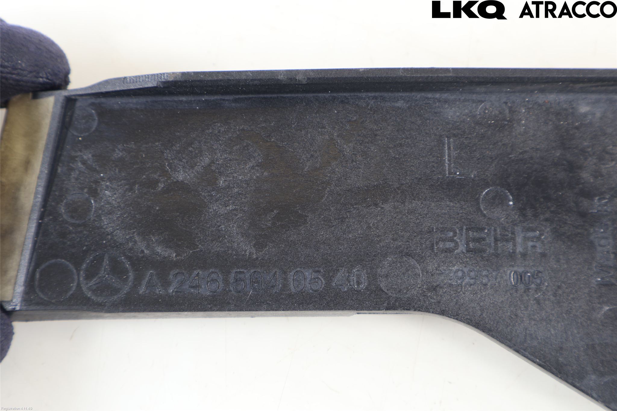 Mercedes-Benz MB B-KLASS (W246/W242) 12-19 Kylarfäste-Ram-Balk