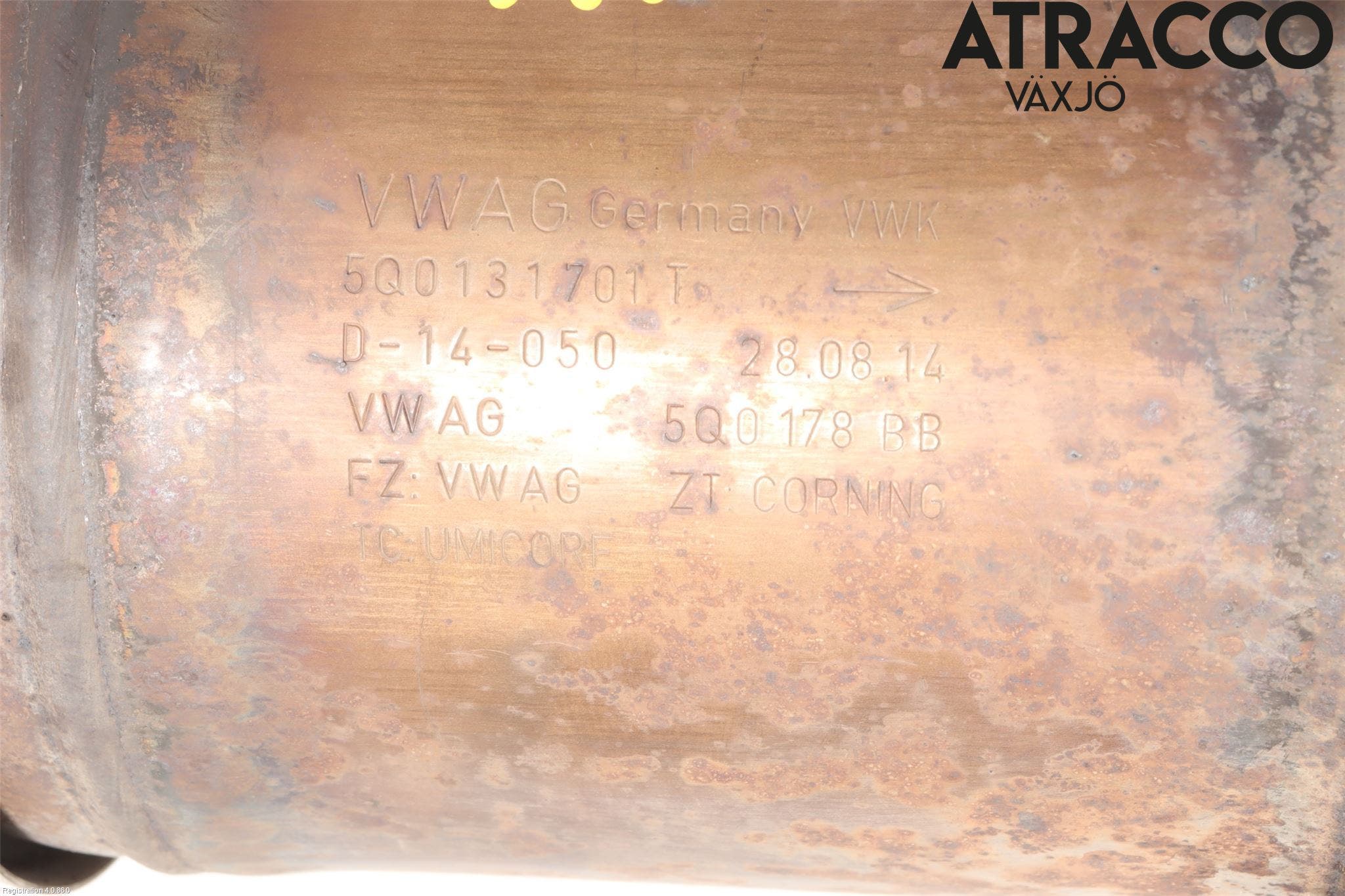 Volkswagen VW GOLF / E-GOLF VII 13-20 Katalysator