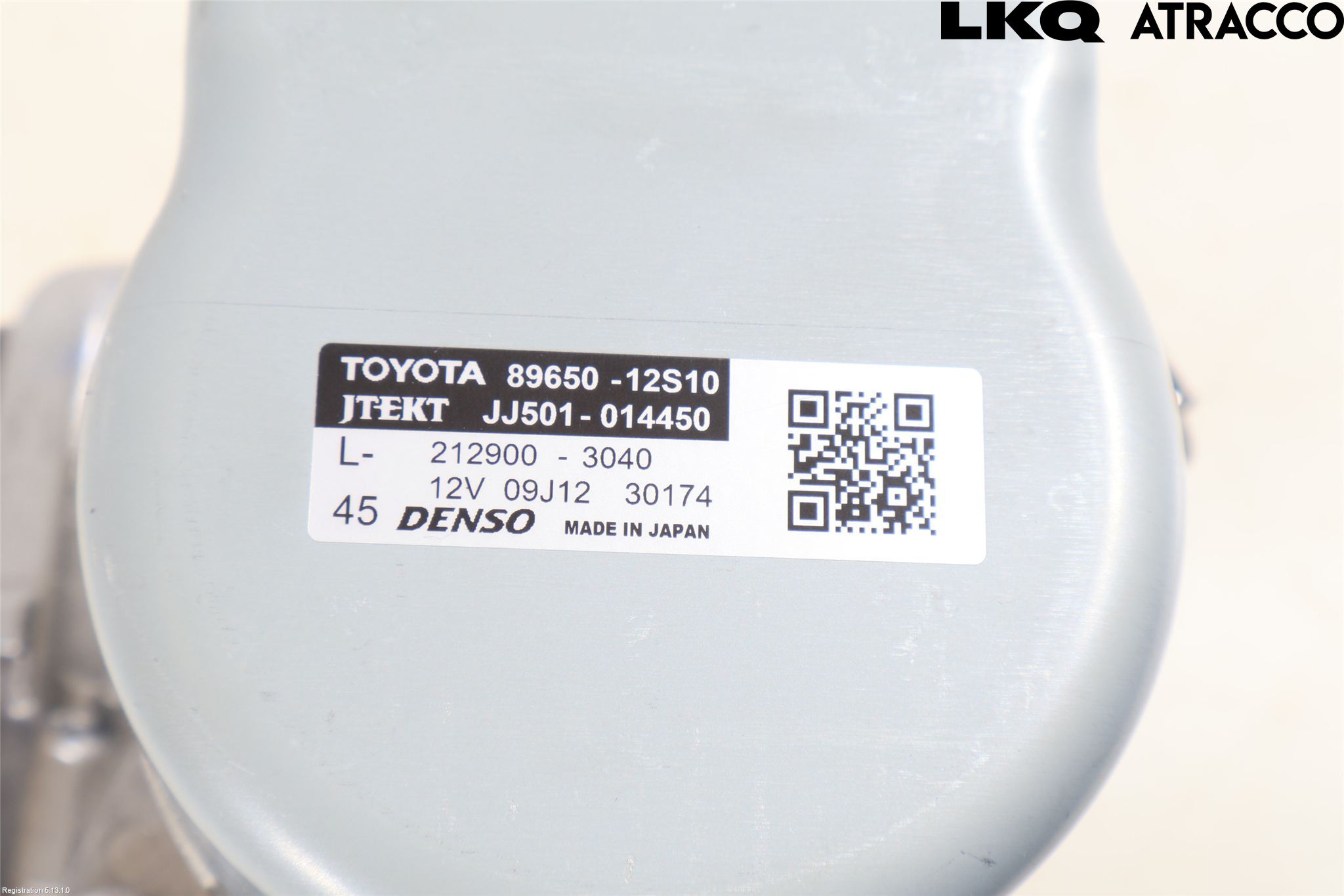 Toyota COROLLA 19- Rattaxelagg Med Inb Servo