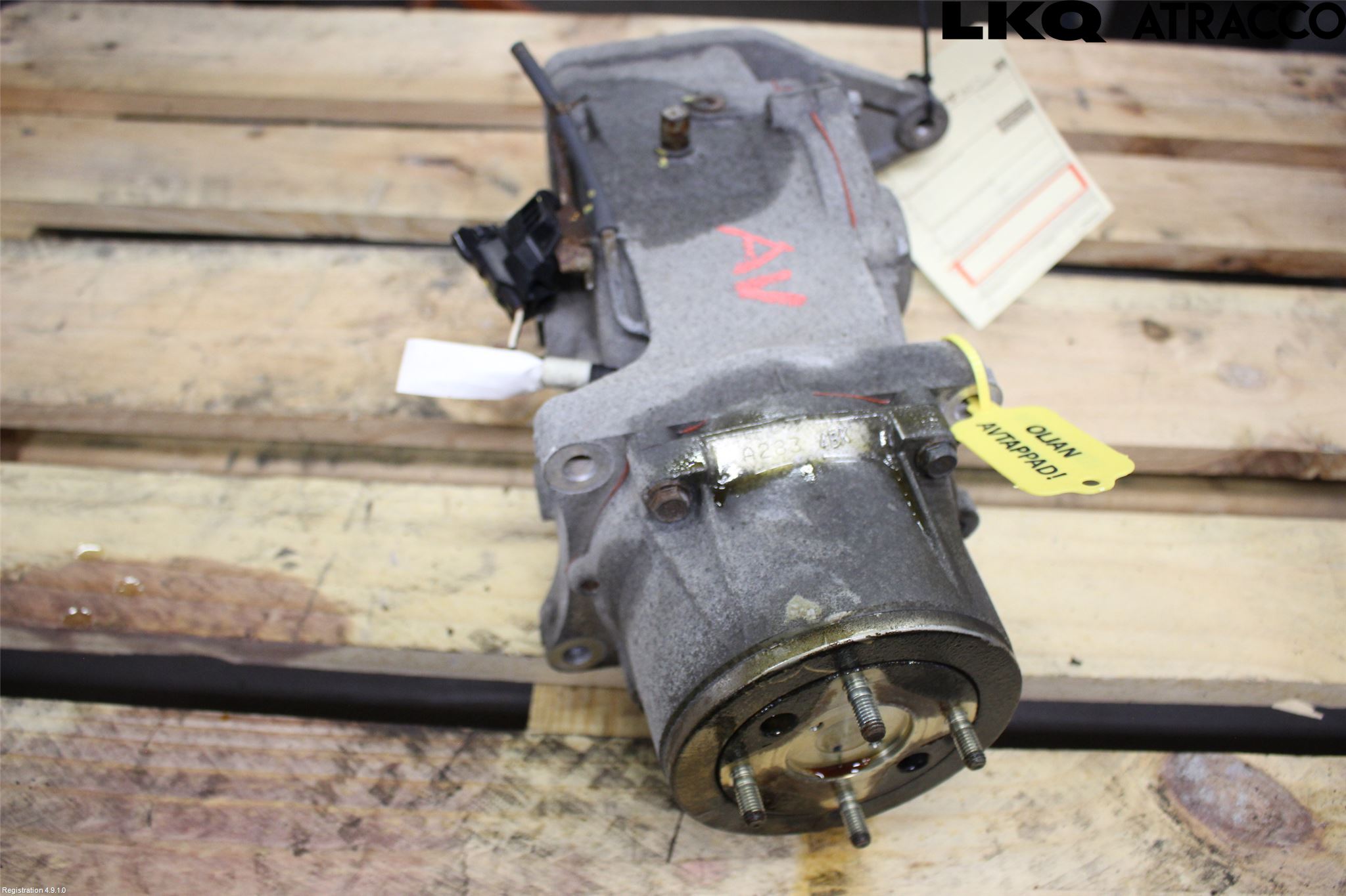 Toyota C-HR 16-23 Bakväxel-Diff