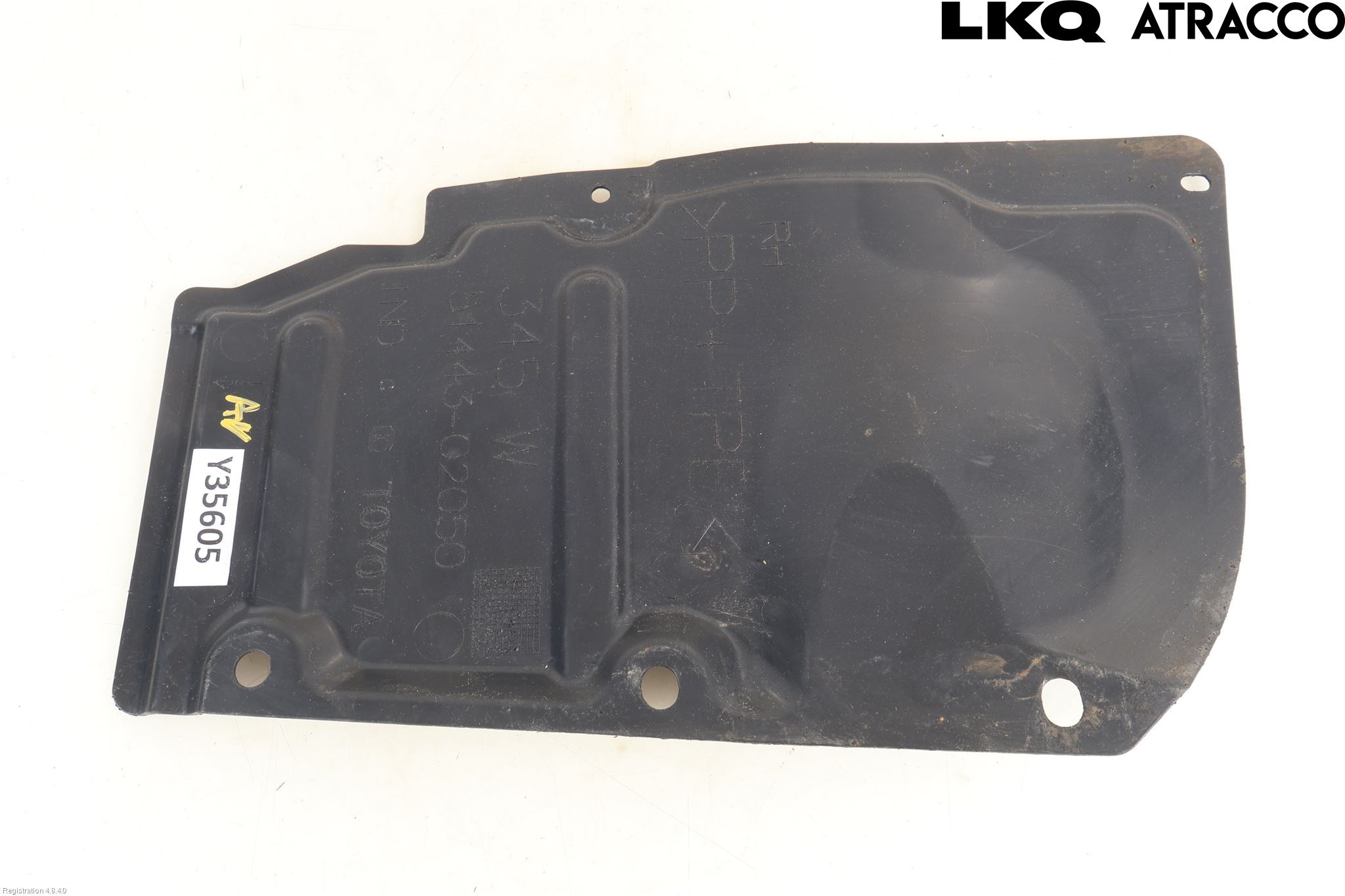Toyota AVENSIS 09-15 Hasplåt Plåt-Plast