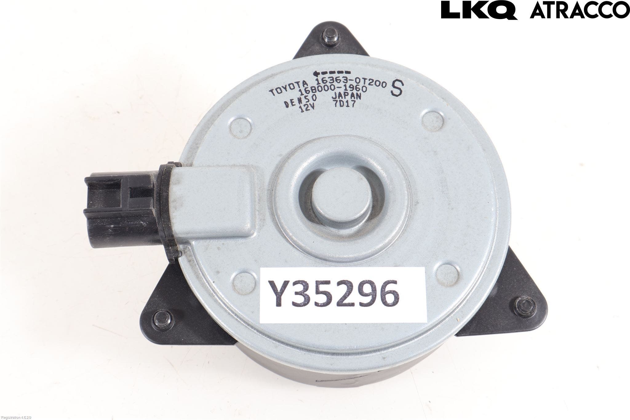 Toyota COROLLA 19- Kylfläkt El