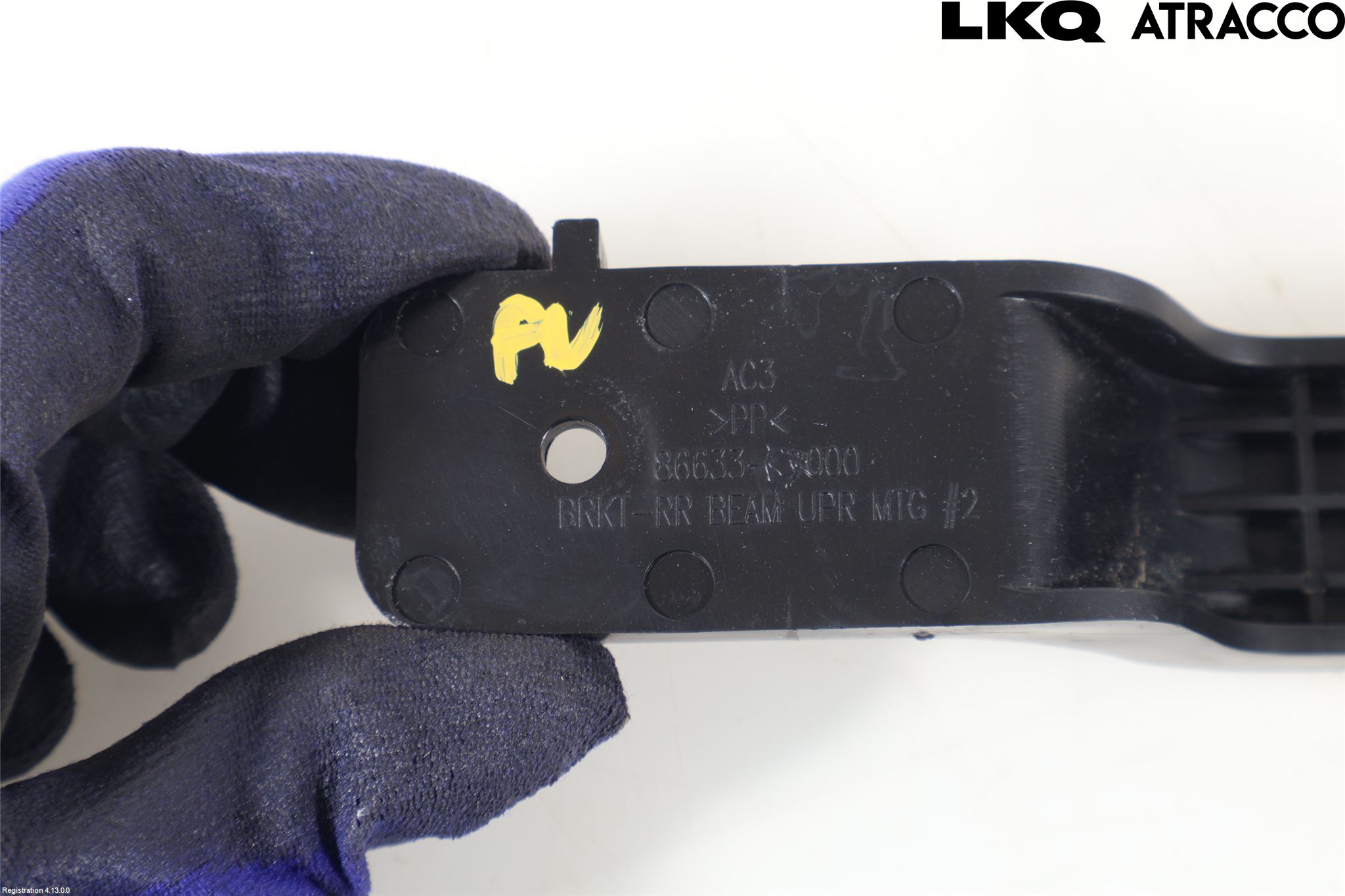 Hyundai i10 LA 20- Stötfångardel Bak Mitt