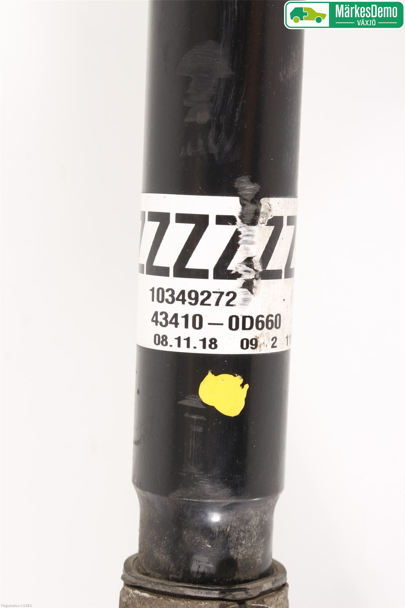 Toyota YARIS XP130 15-20 Drivaxel Fram Höger